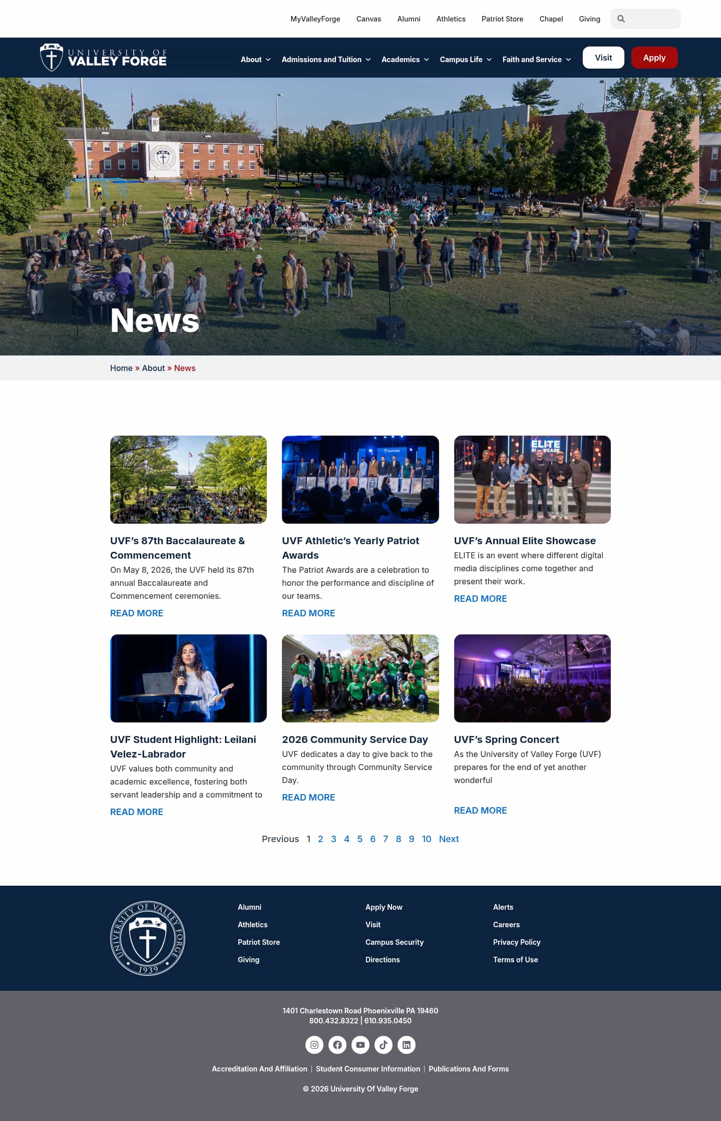 Latest website image capture
