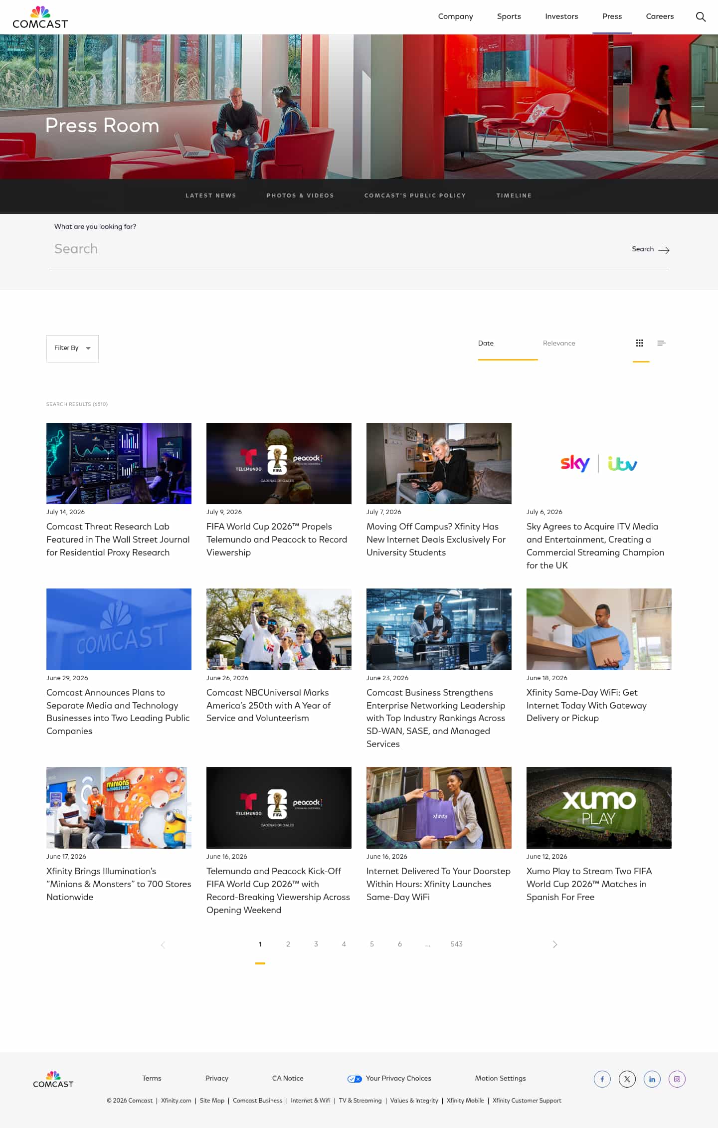Latest website image capture