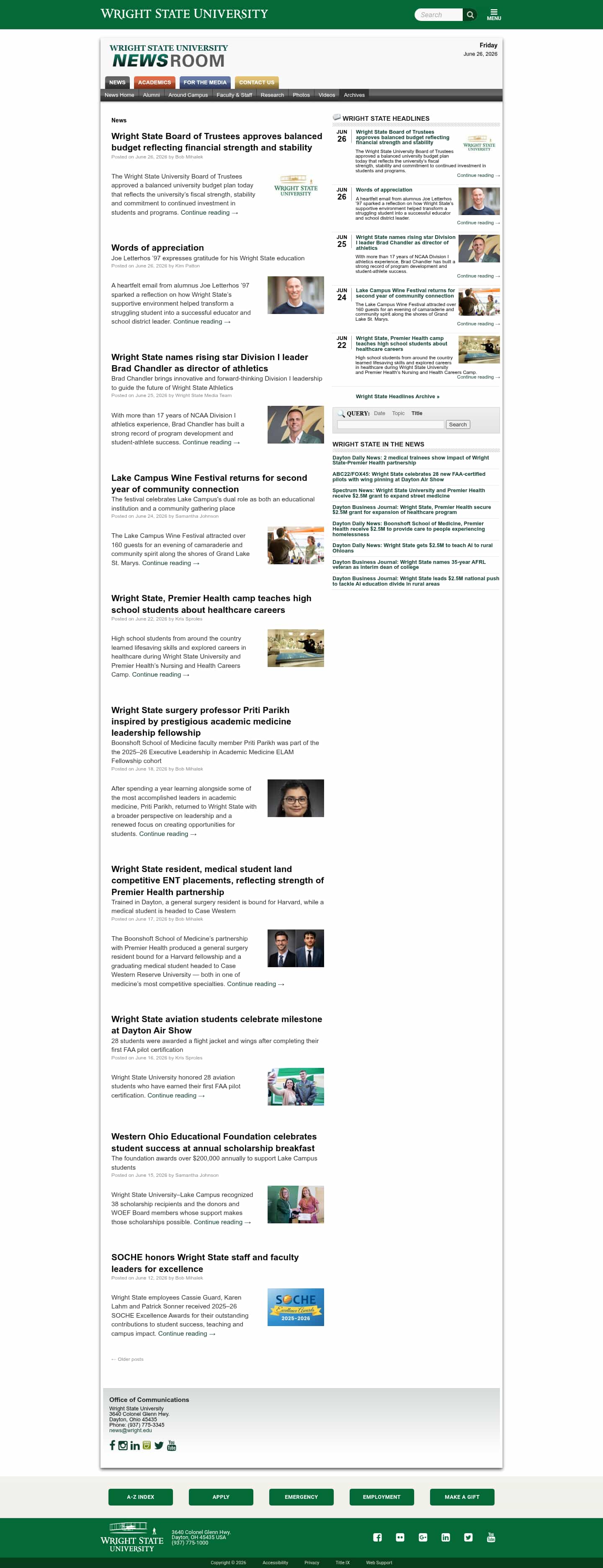 Latest website image capture