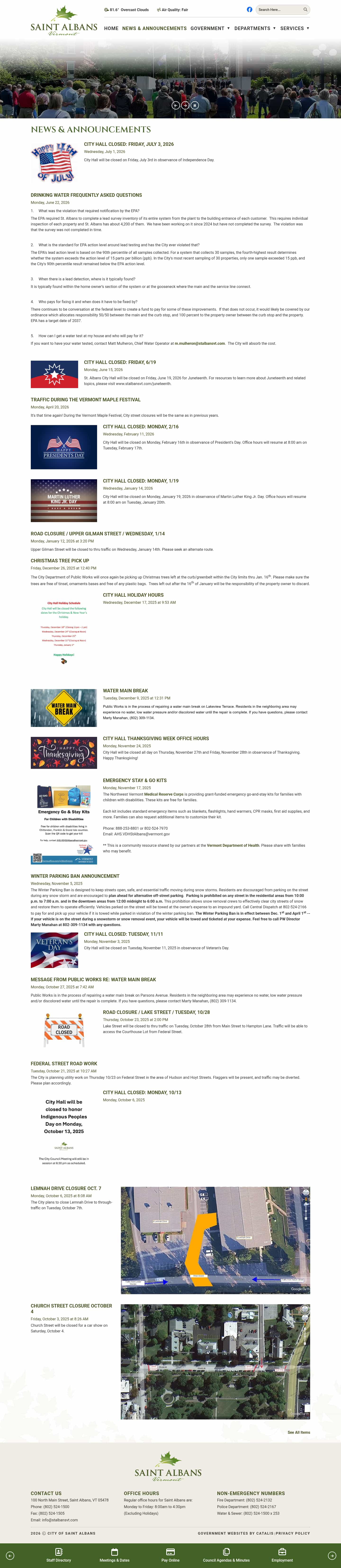 Latest website image capture