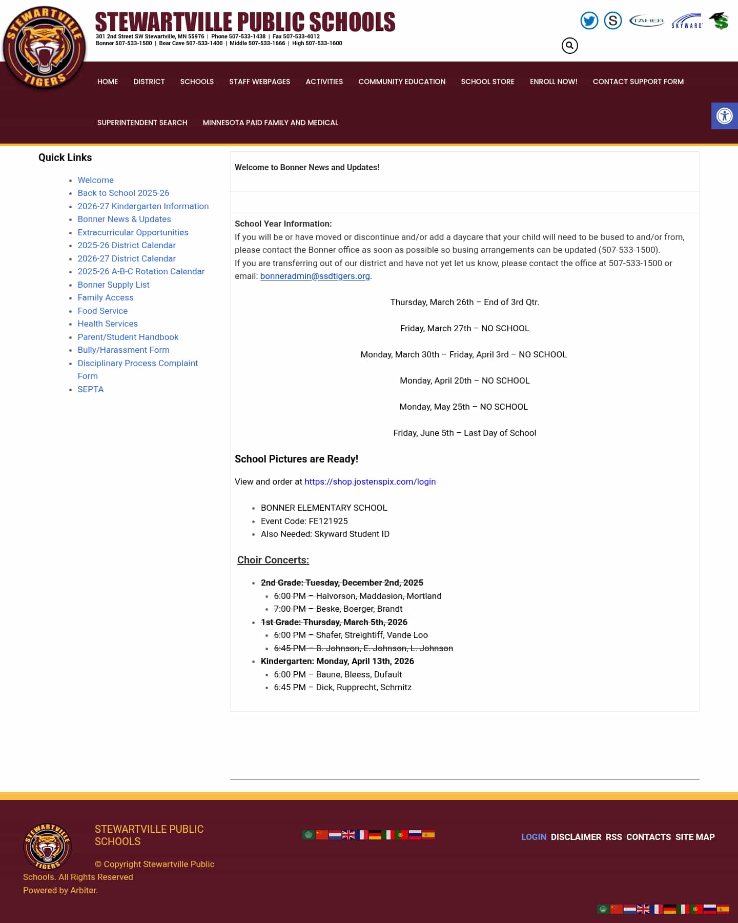 Latest website image capture