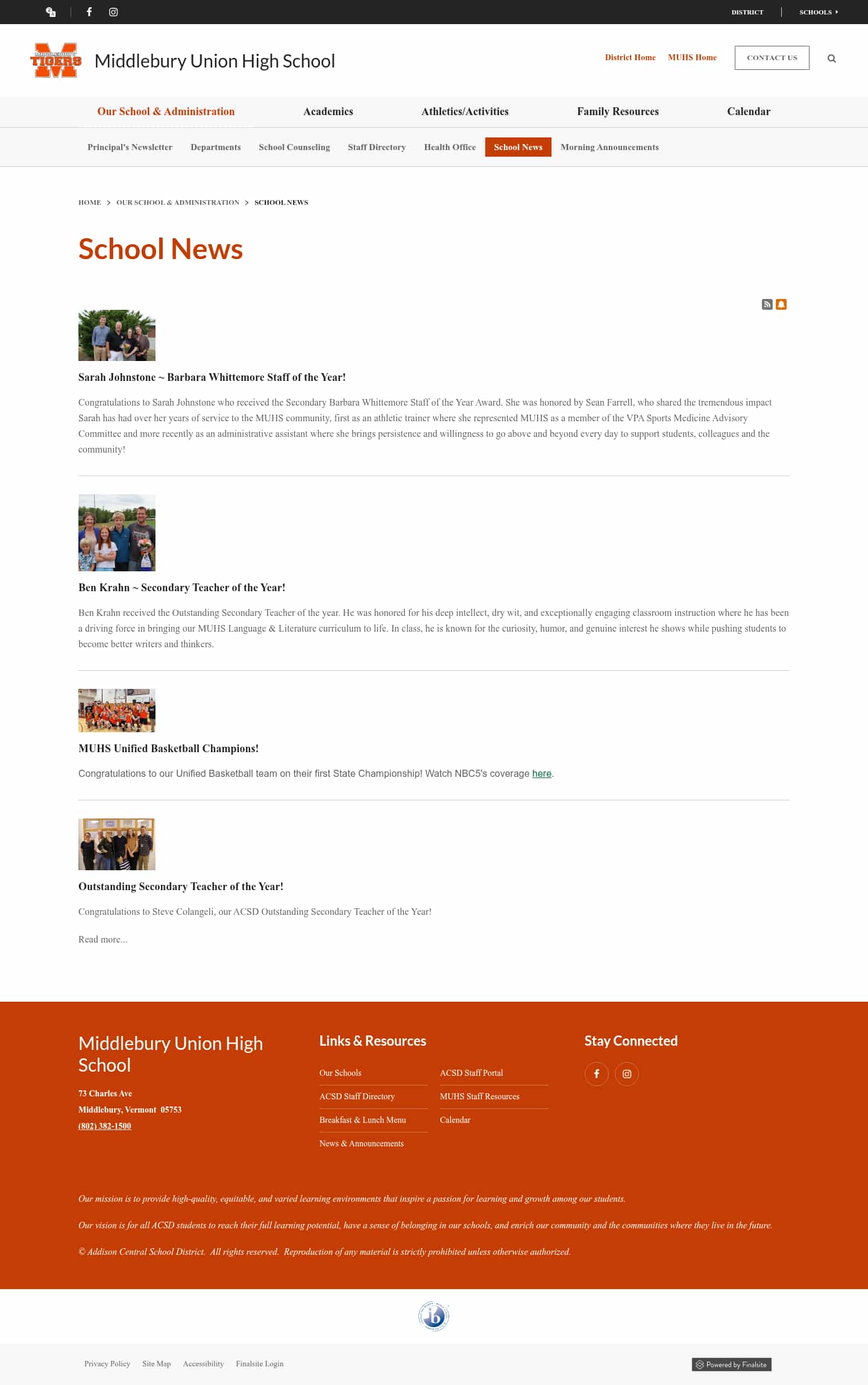 Latest website image capture