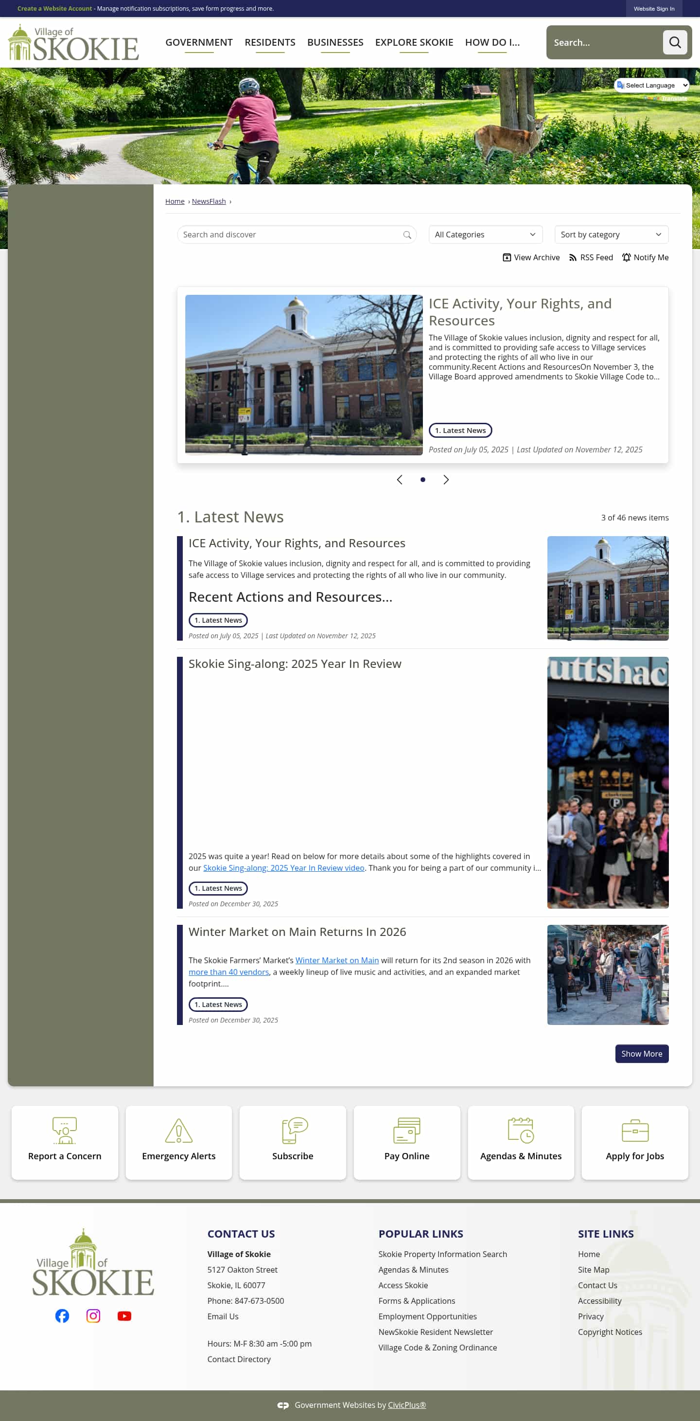Latest website image capture