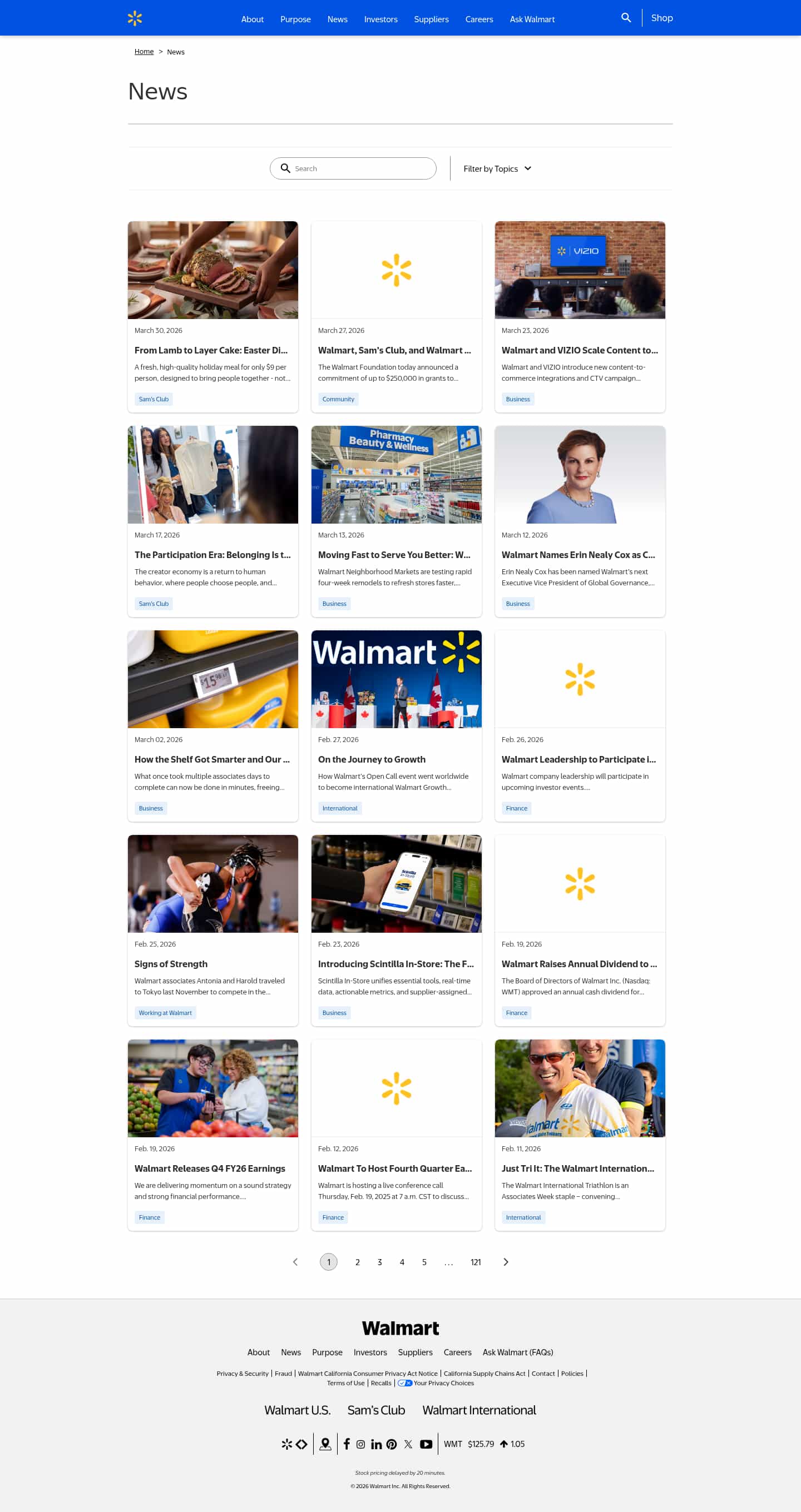 Latest website image capture