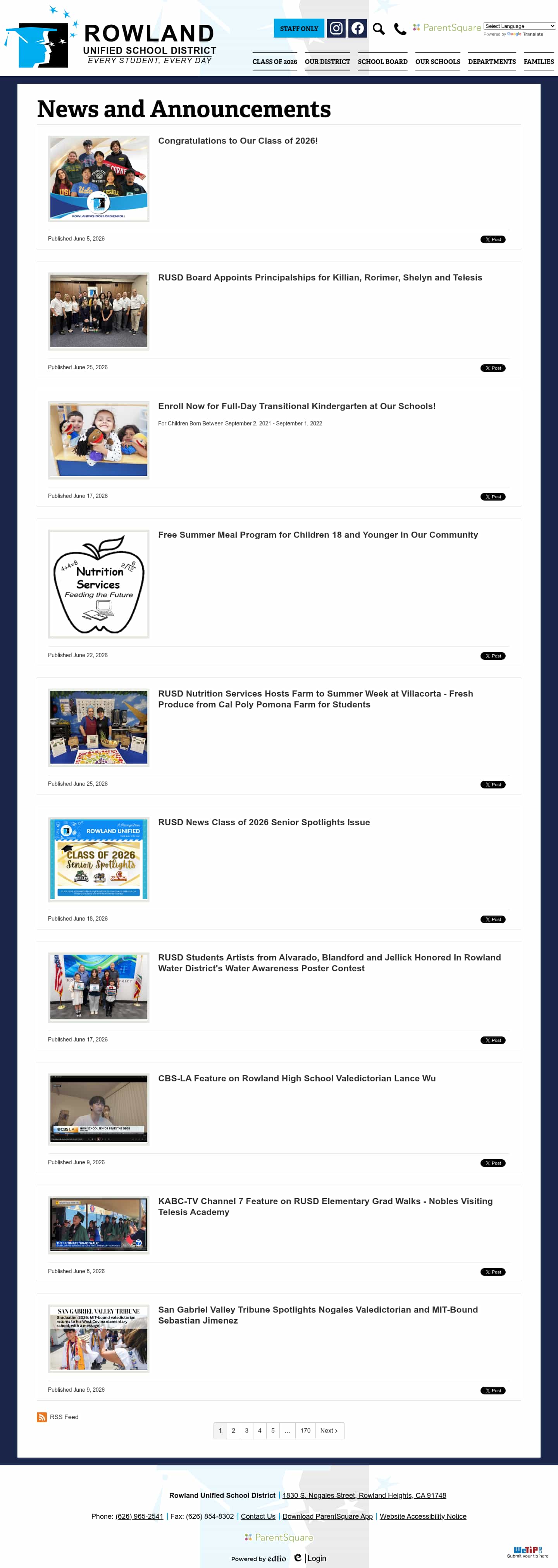Latest website image capture