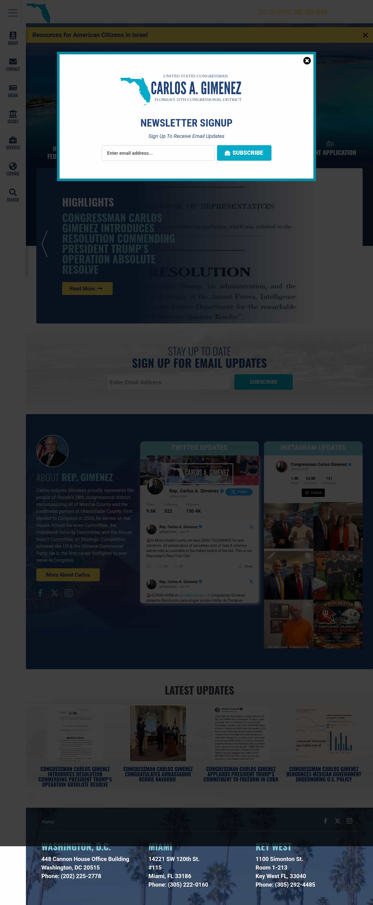 Latest website image capture