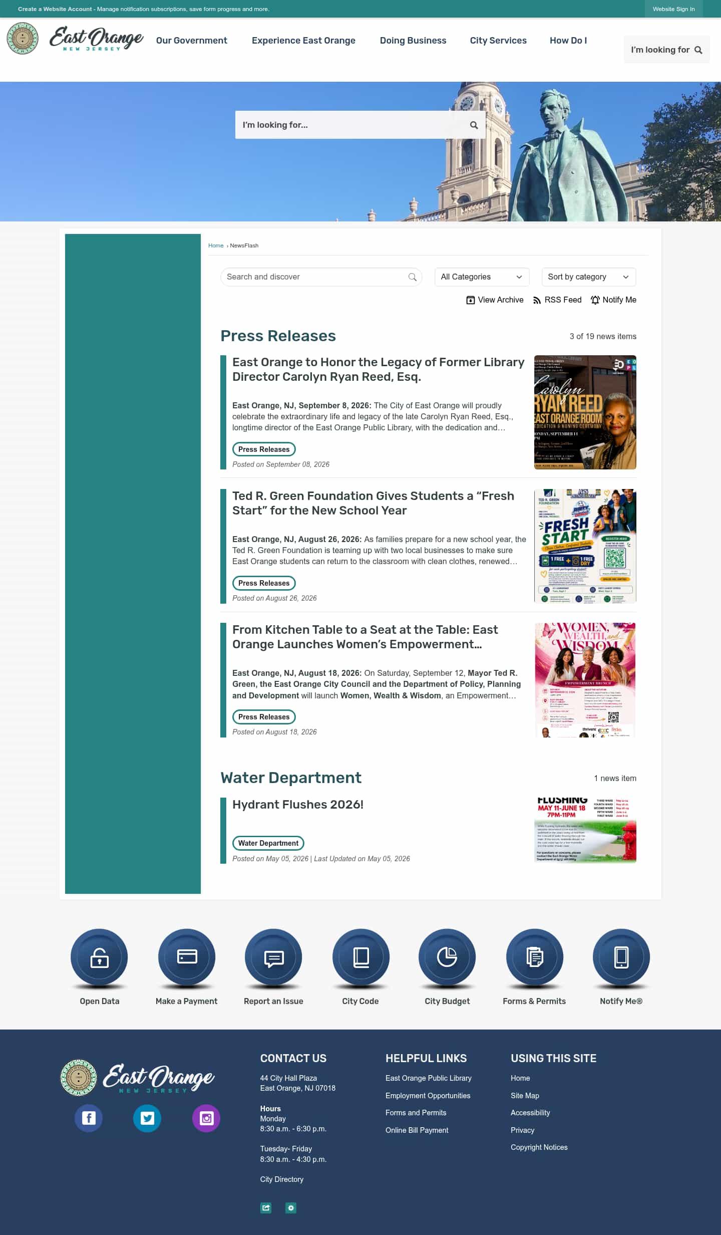 Latest website image capture