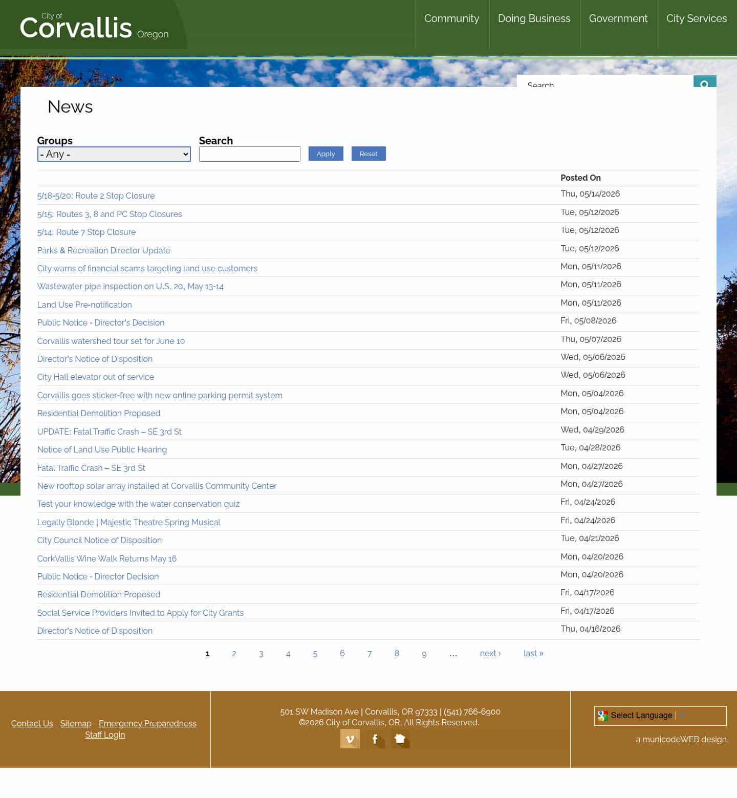 Latest website image capture