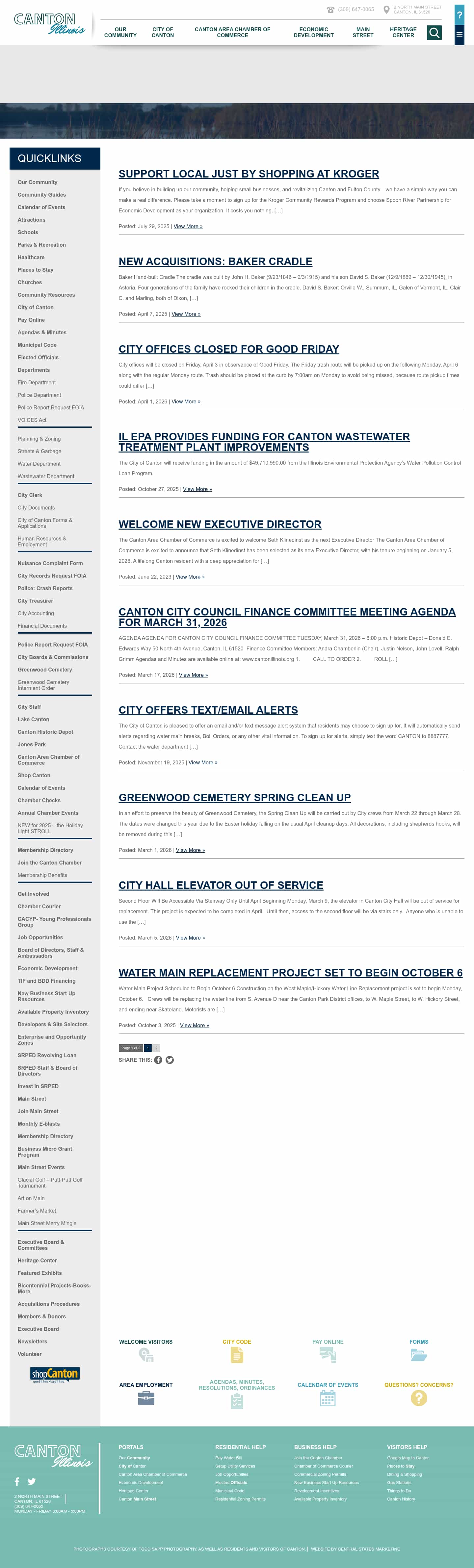 Latest website image capture