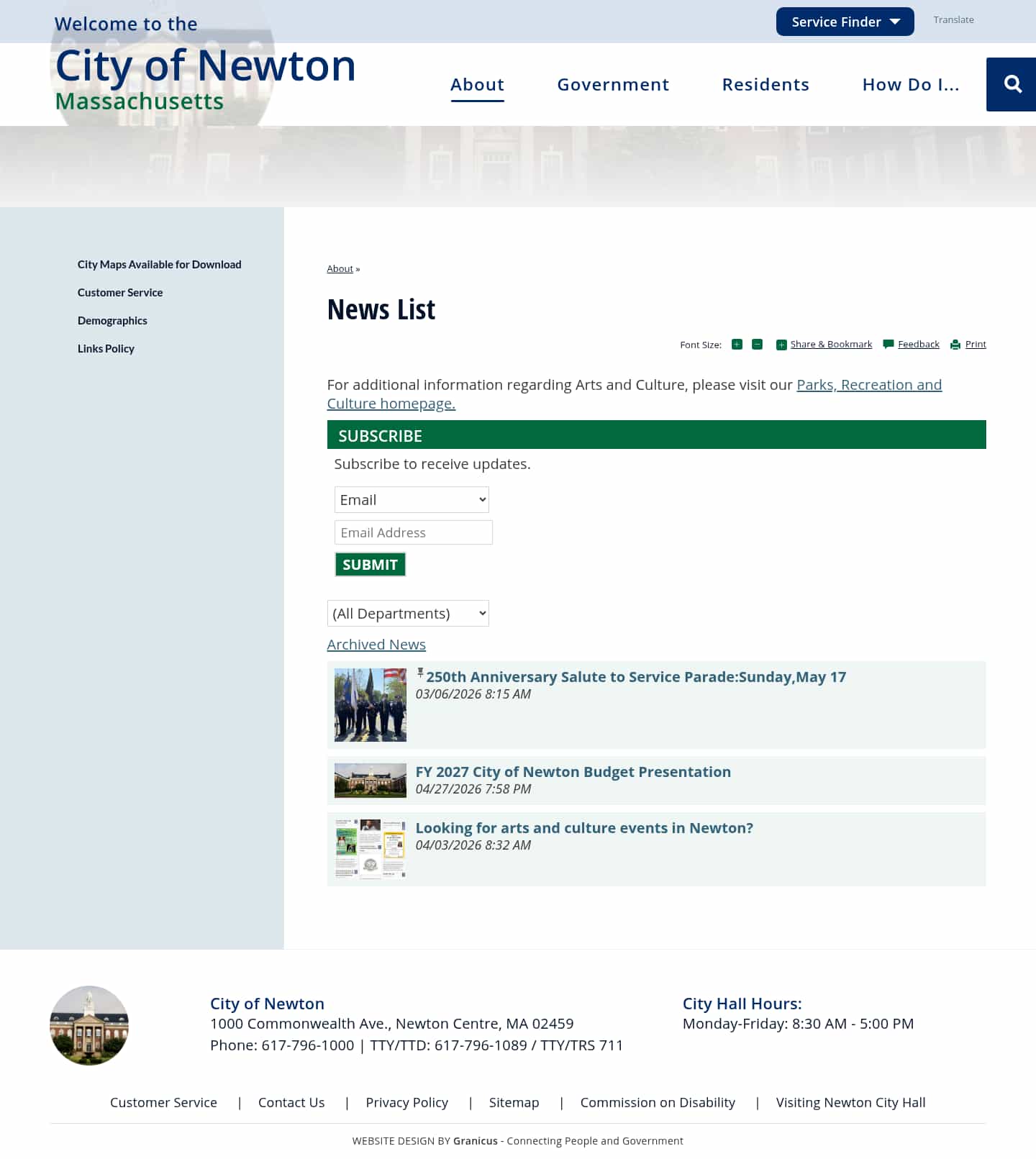 Latest website image capture