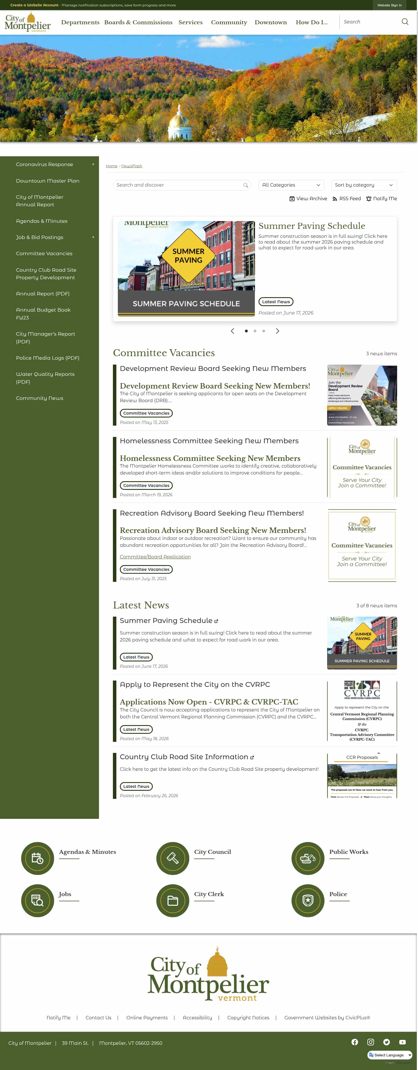 Latest website image capture
