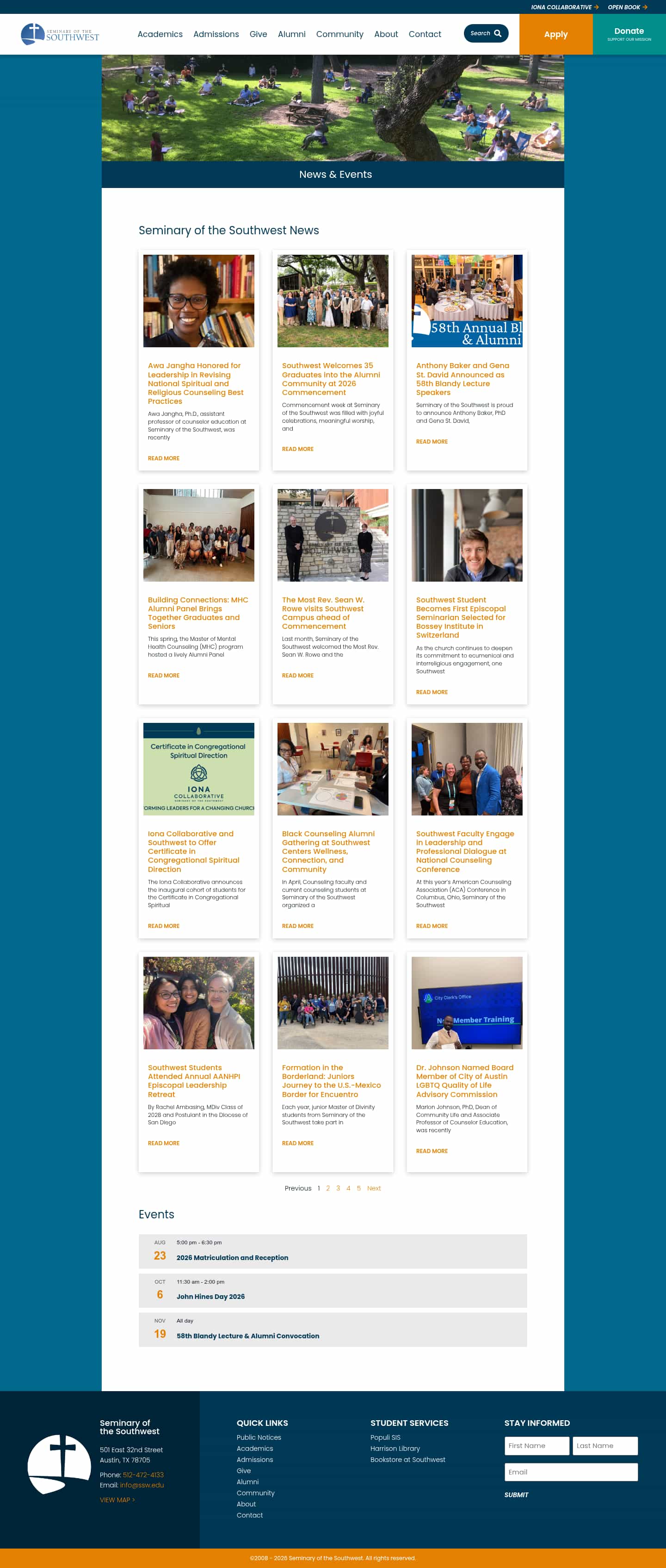 Latest website image capture