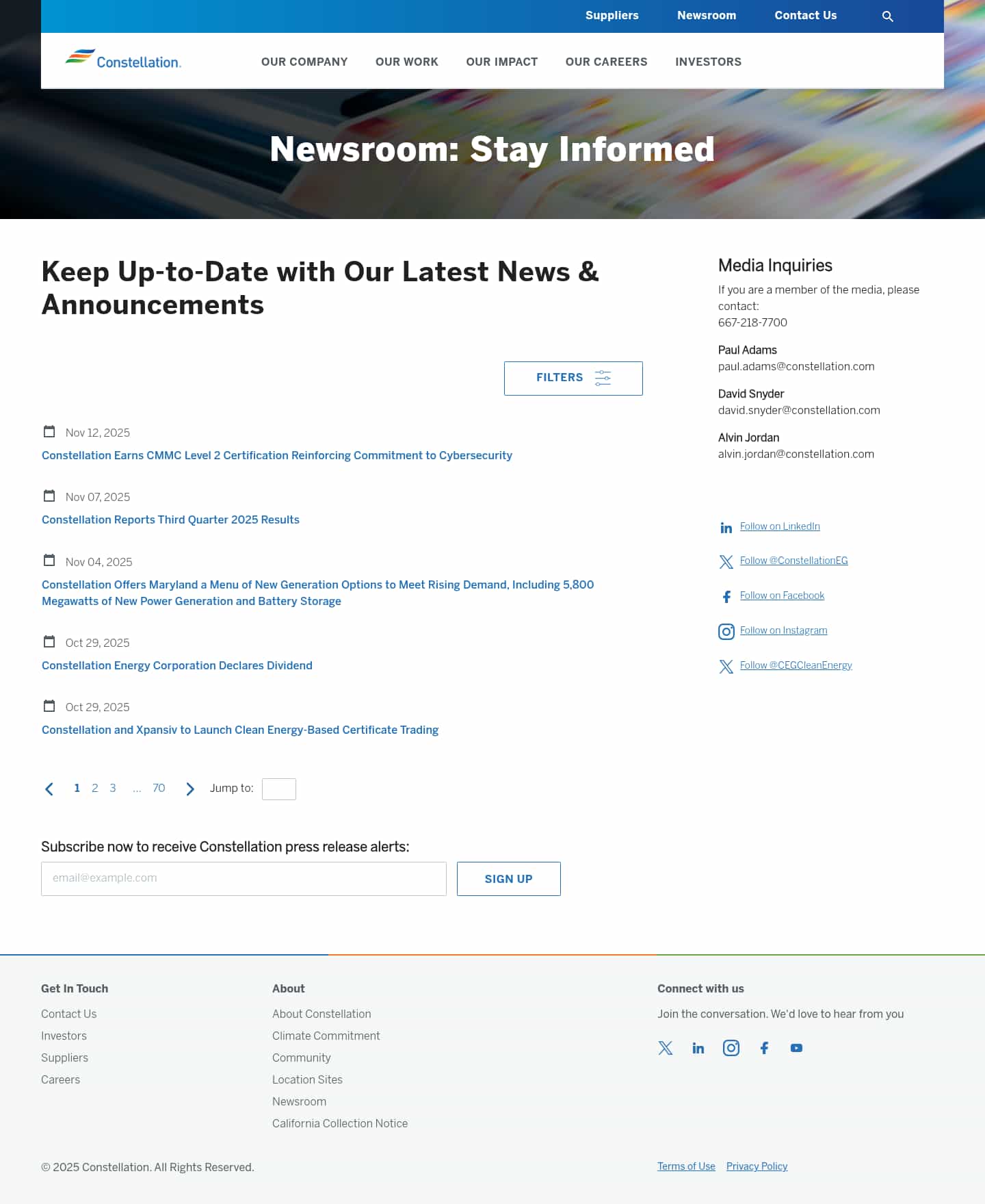 Latest website image capture