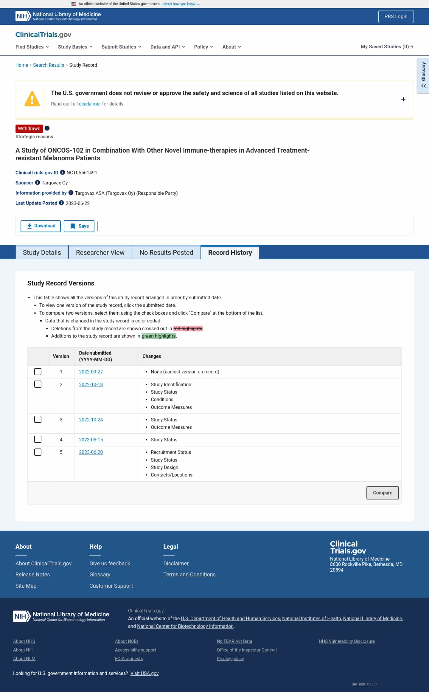 Latest website image capture