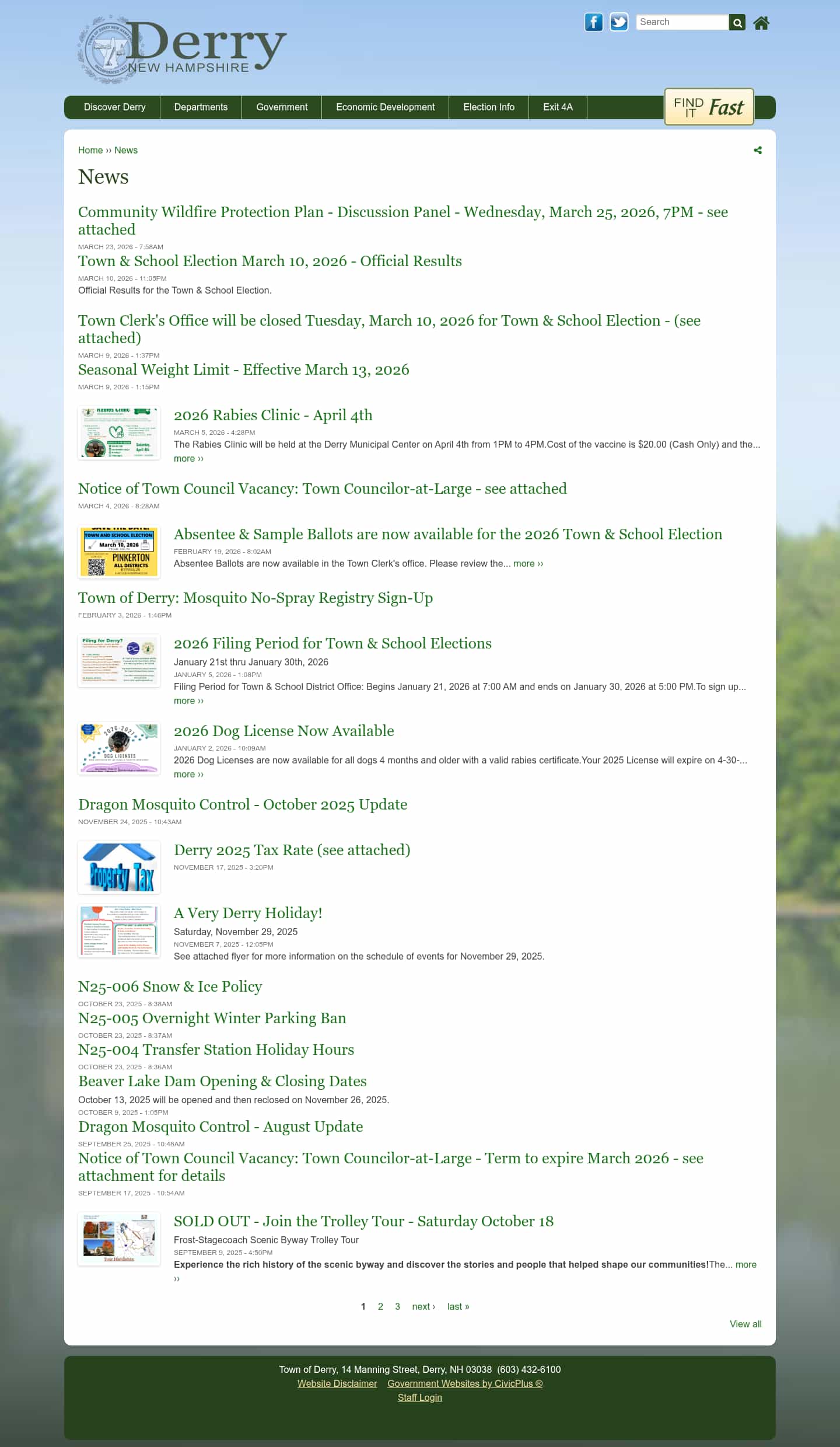 Latest website image capture