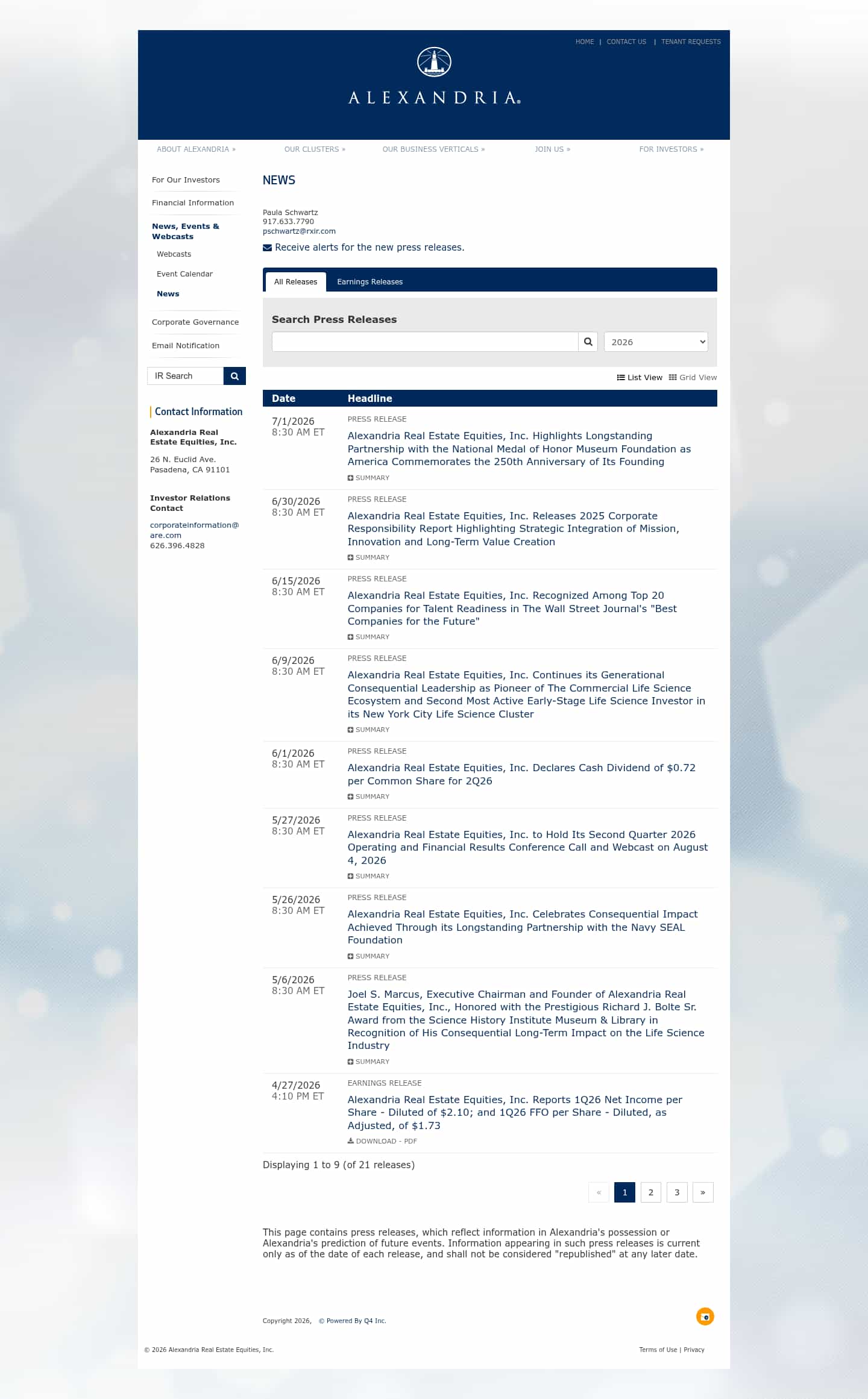 Latest website image capture