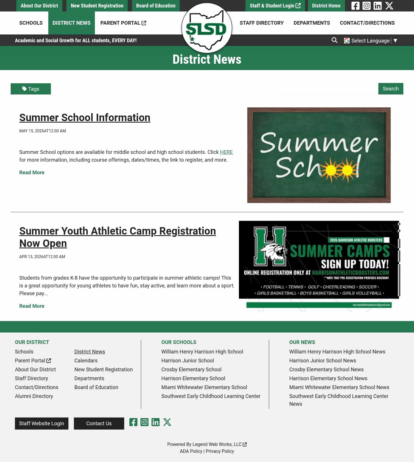 Latest website image capture