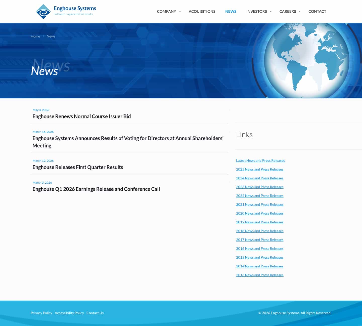 Latest website image capture
