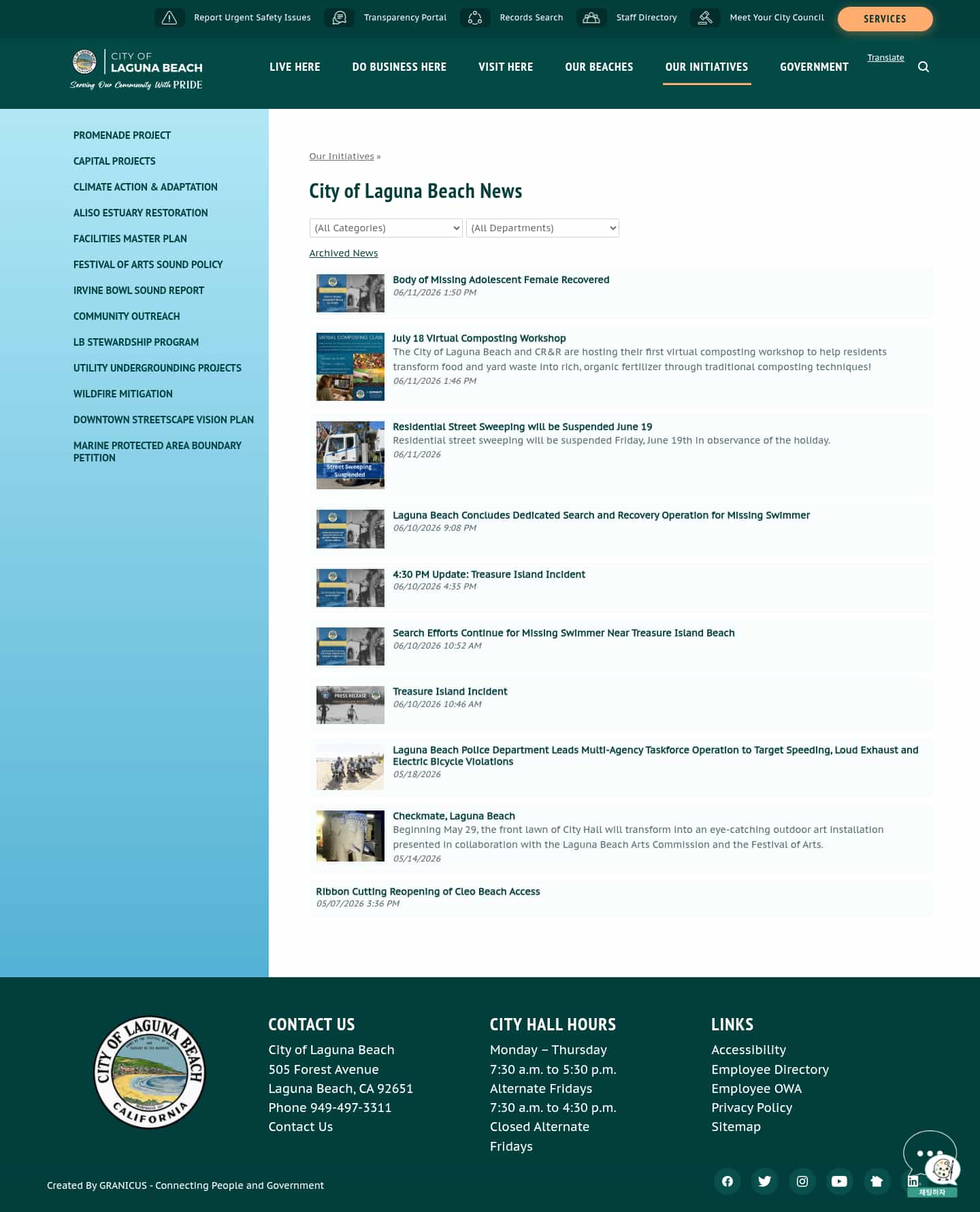 Latest website image capture