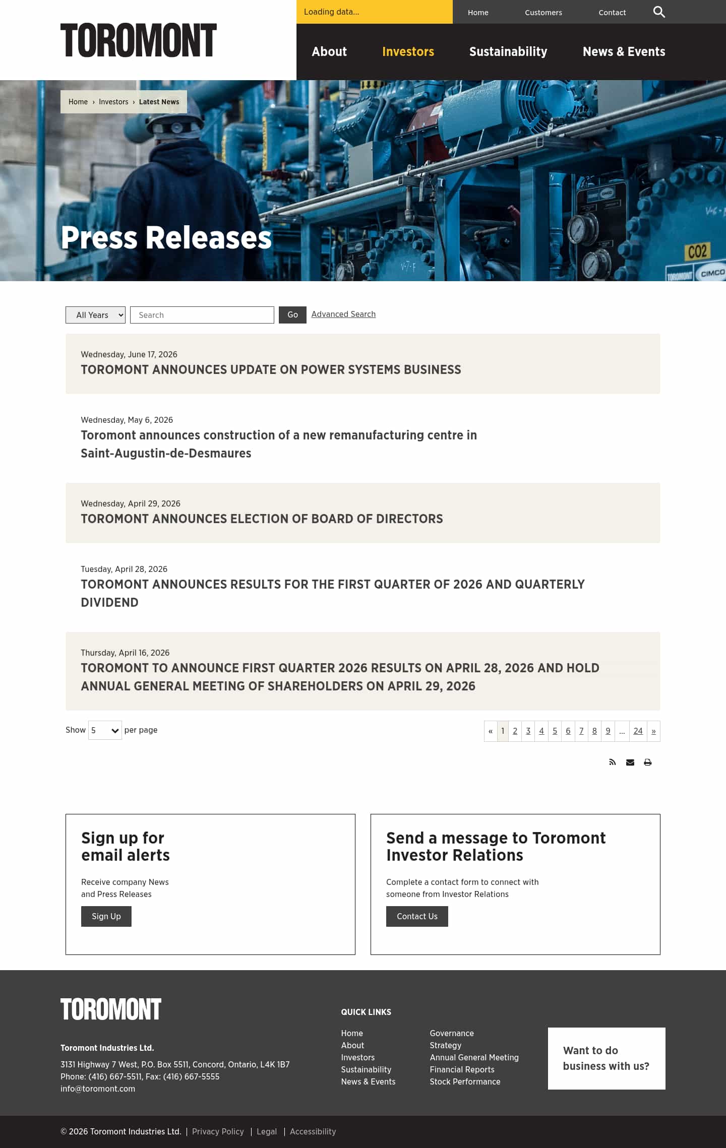 Latest website image capture