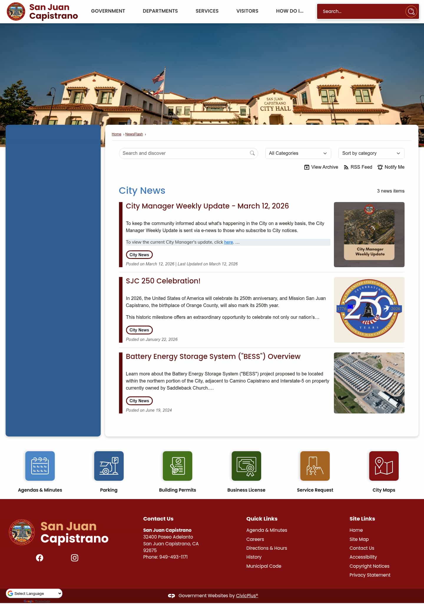 Latest website image capture