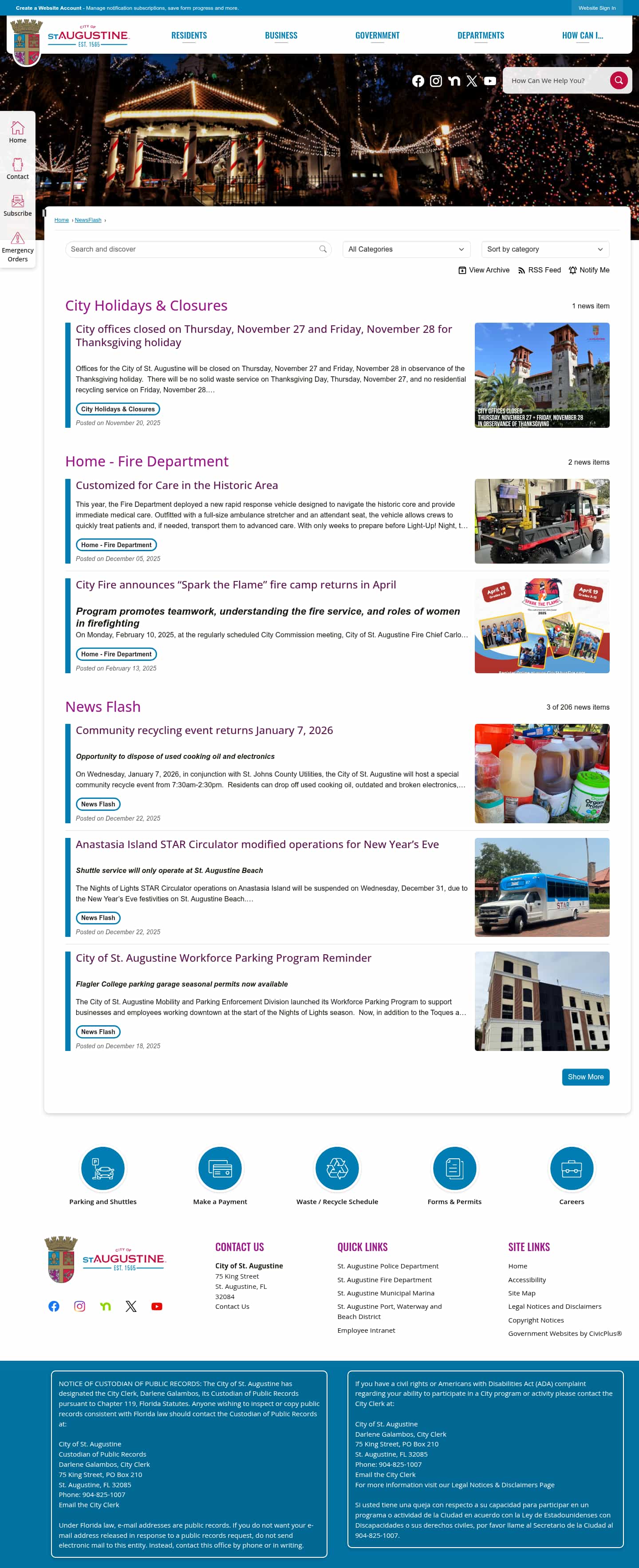 Latest website image capture