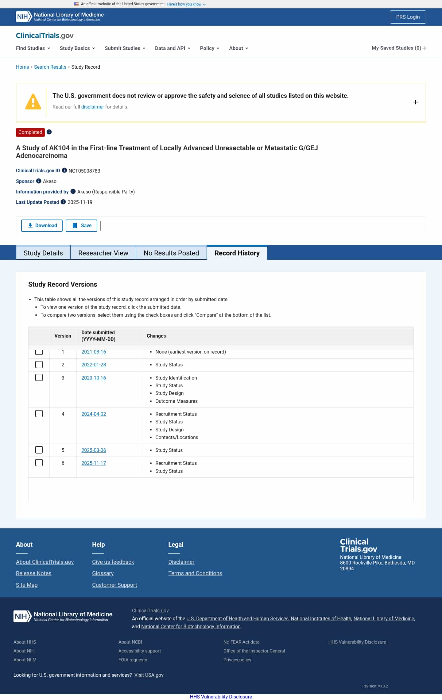 Latest website image capture