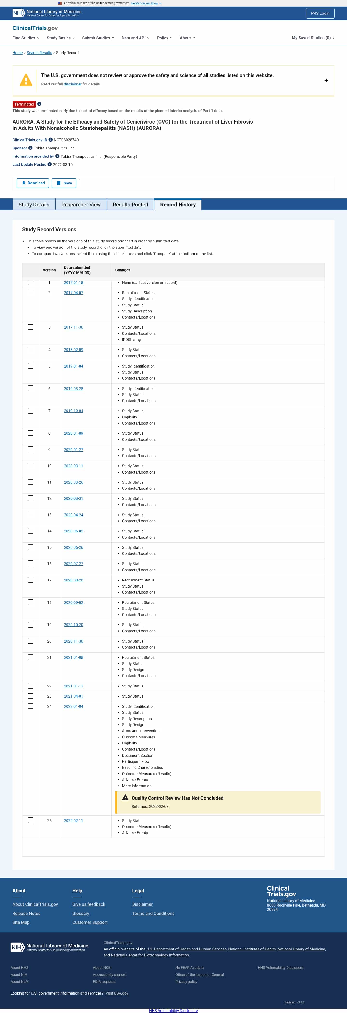Latest website image capture