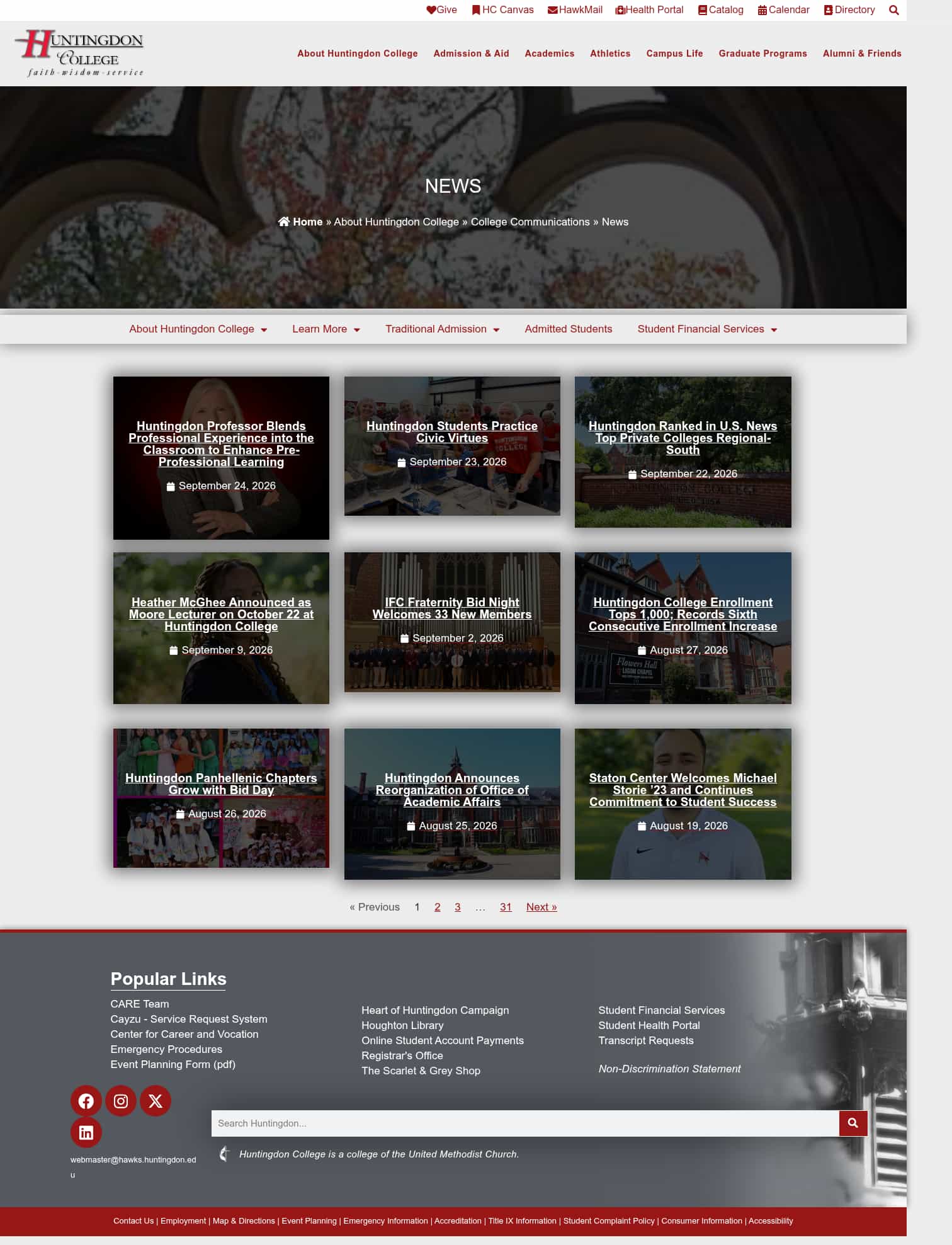Latest website image capture