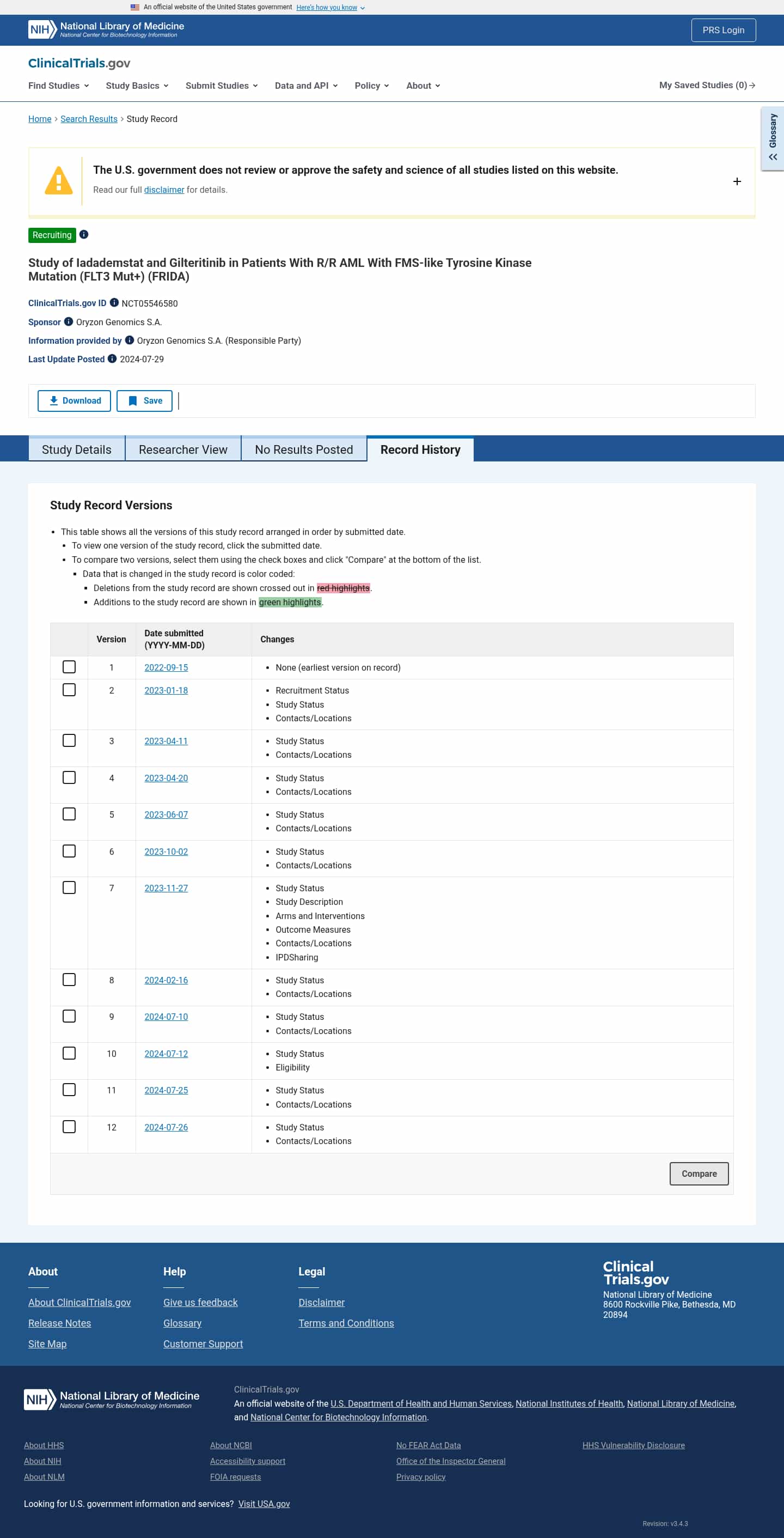 Latest website image capture