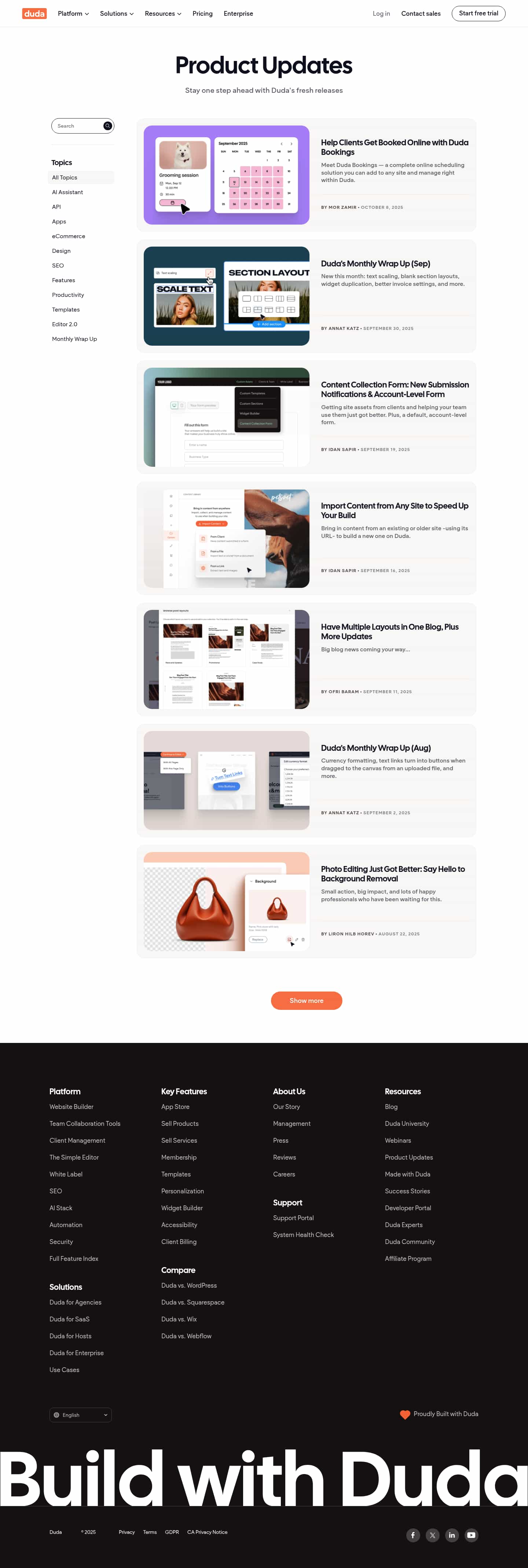 Latest website image capture
