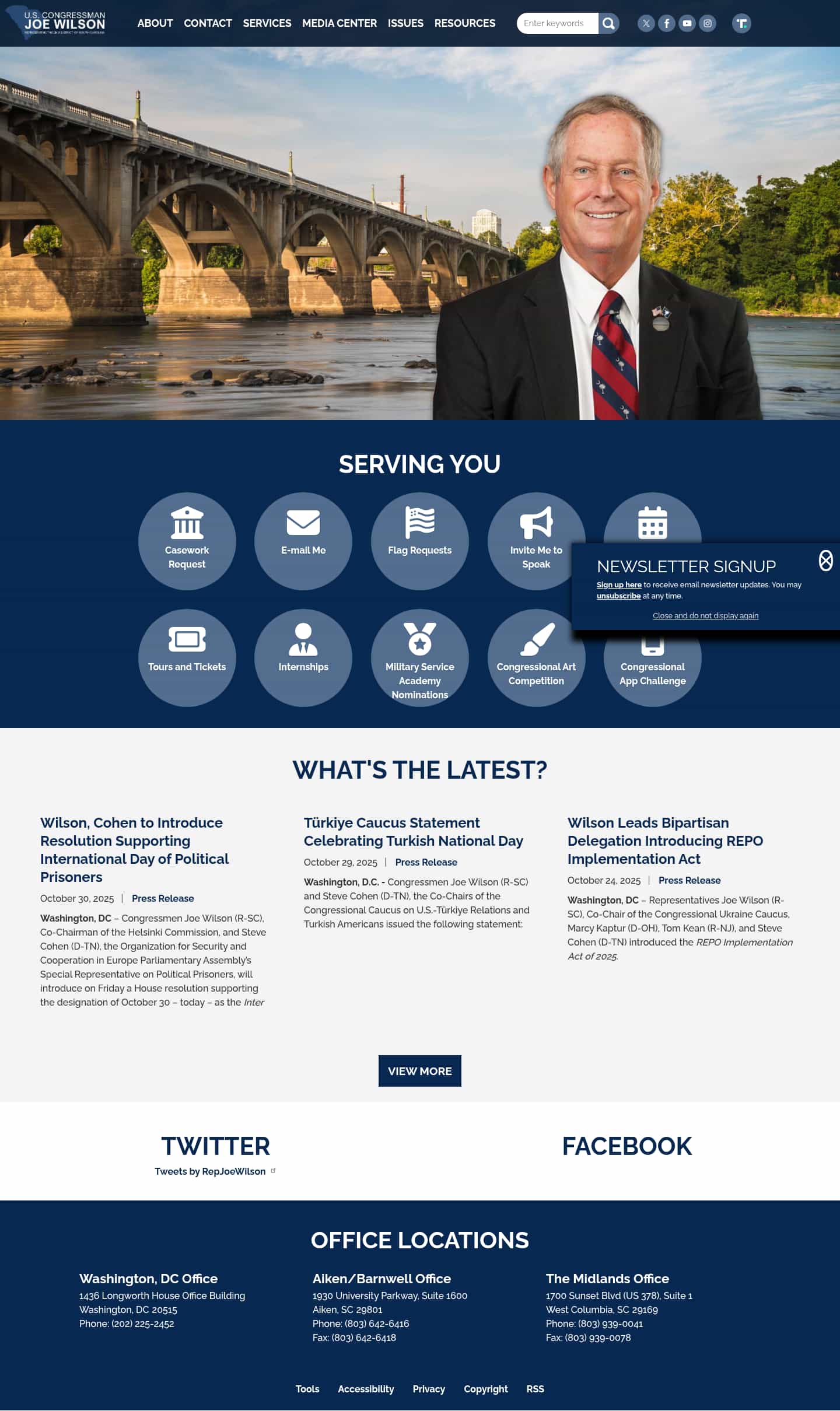 Latest website image capture