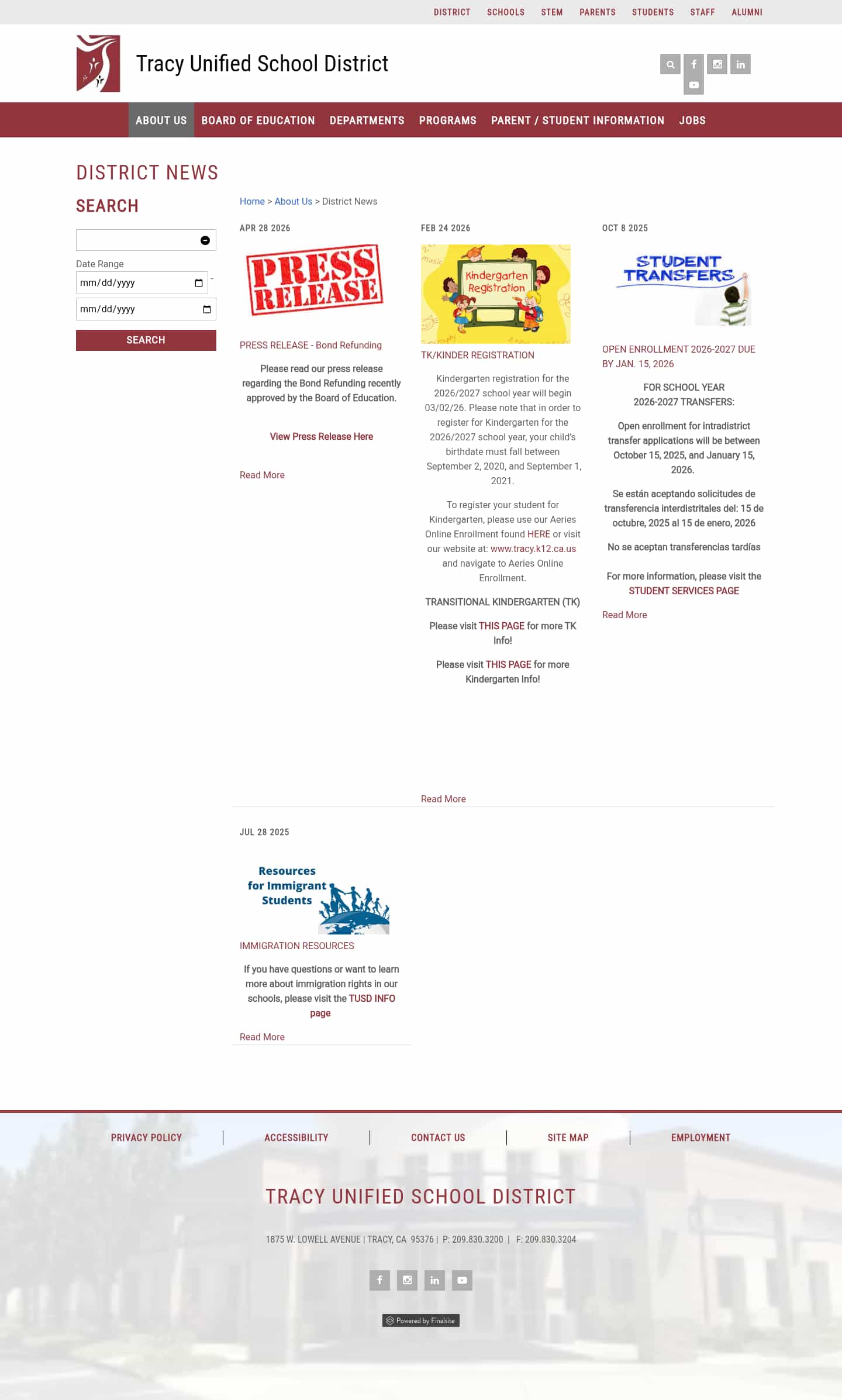Latest website image capture
