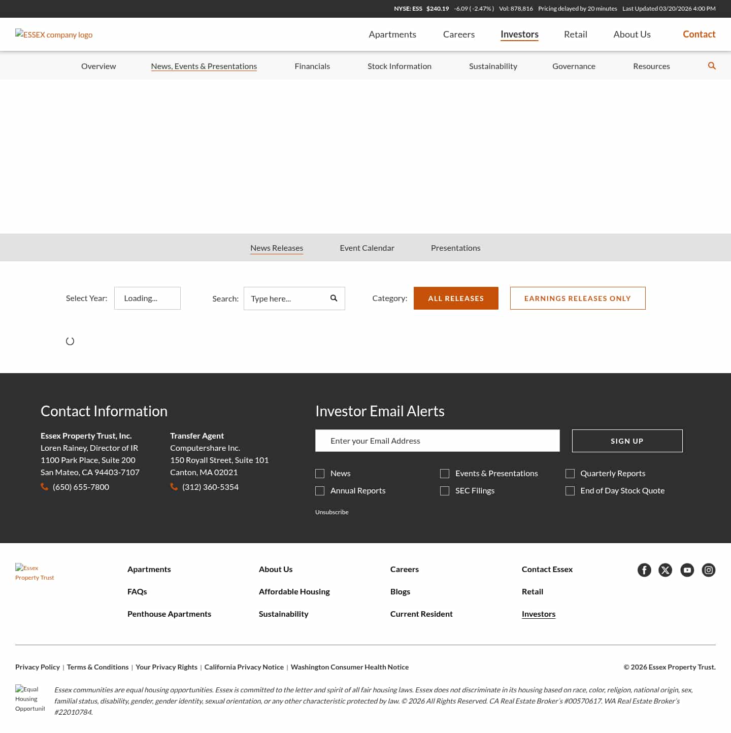 Latest website image capture
