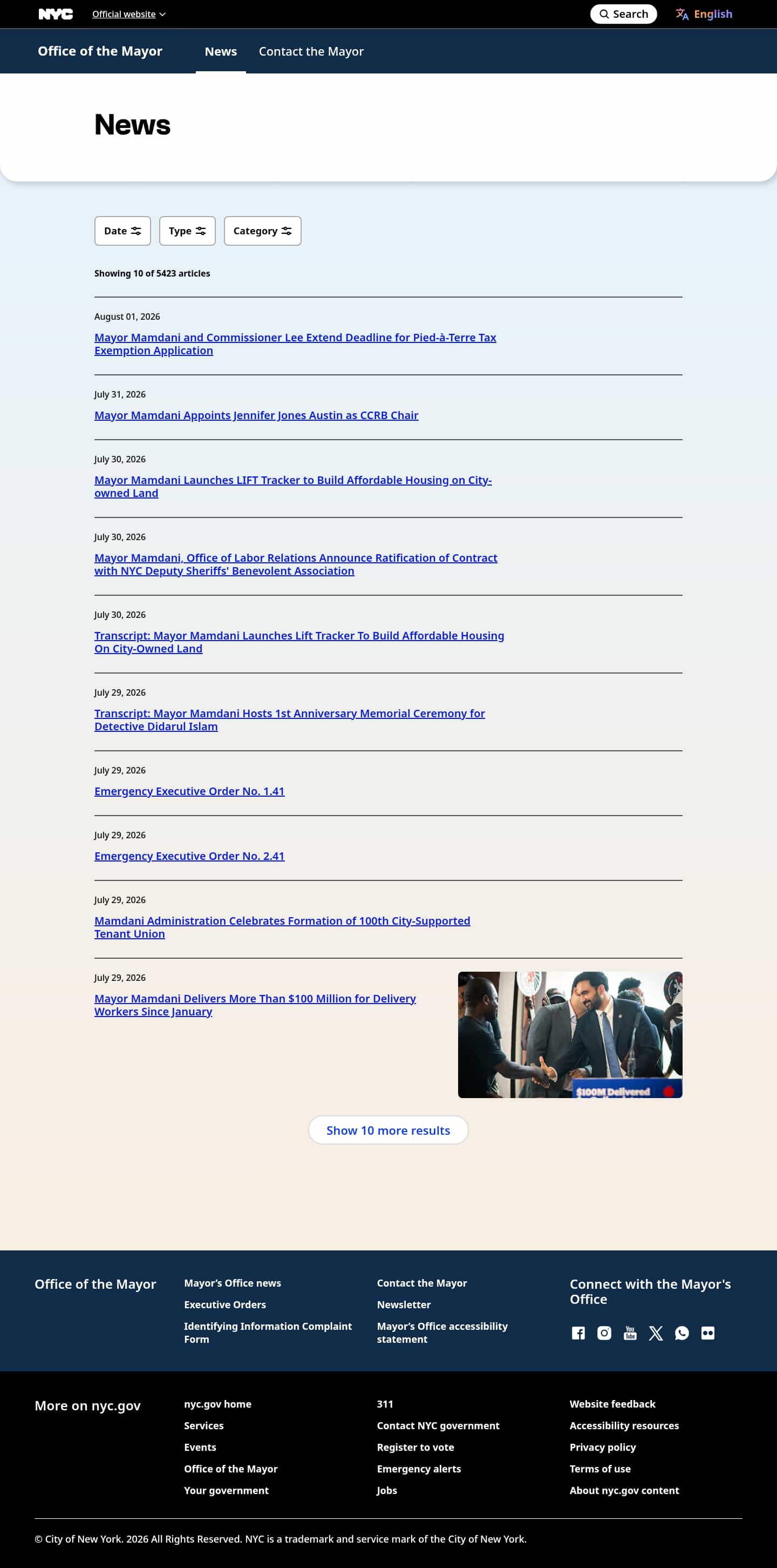 Latest website image capture