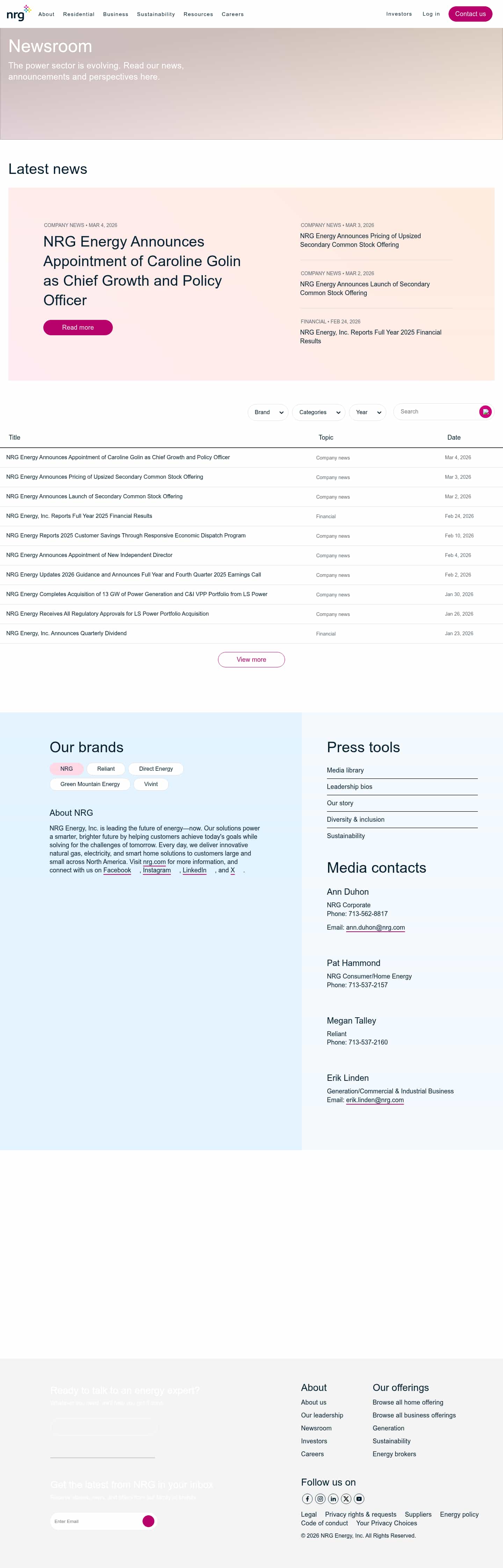 Latest website image capture