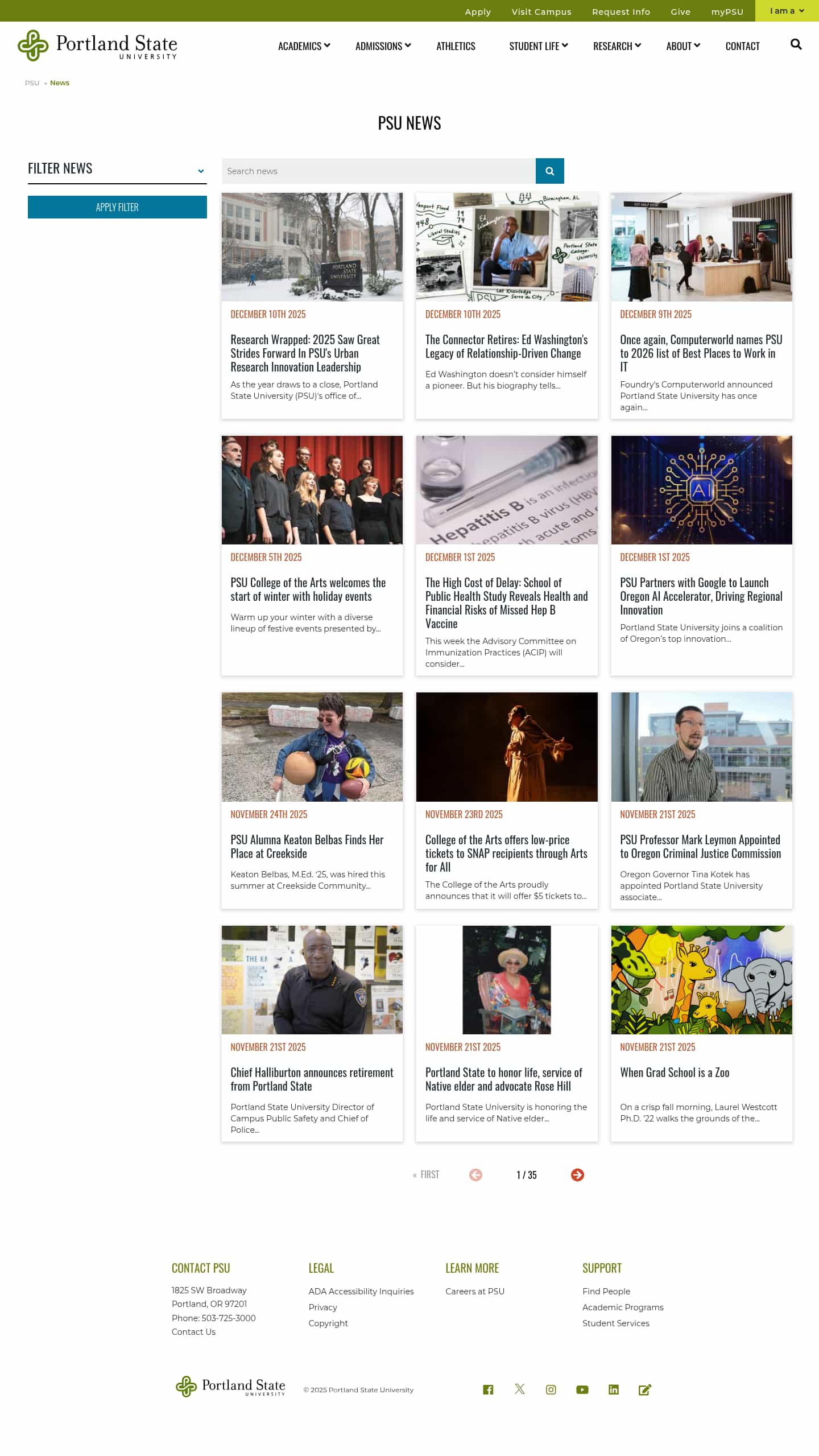 Latest website image capture