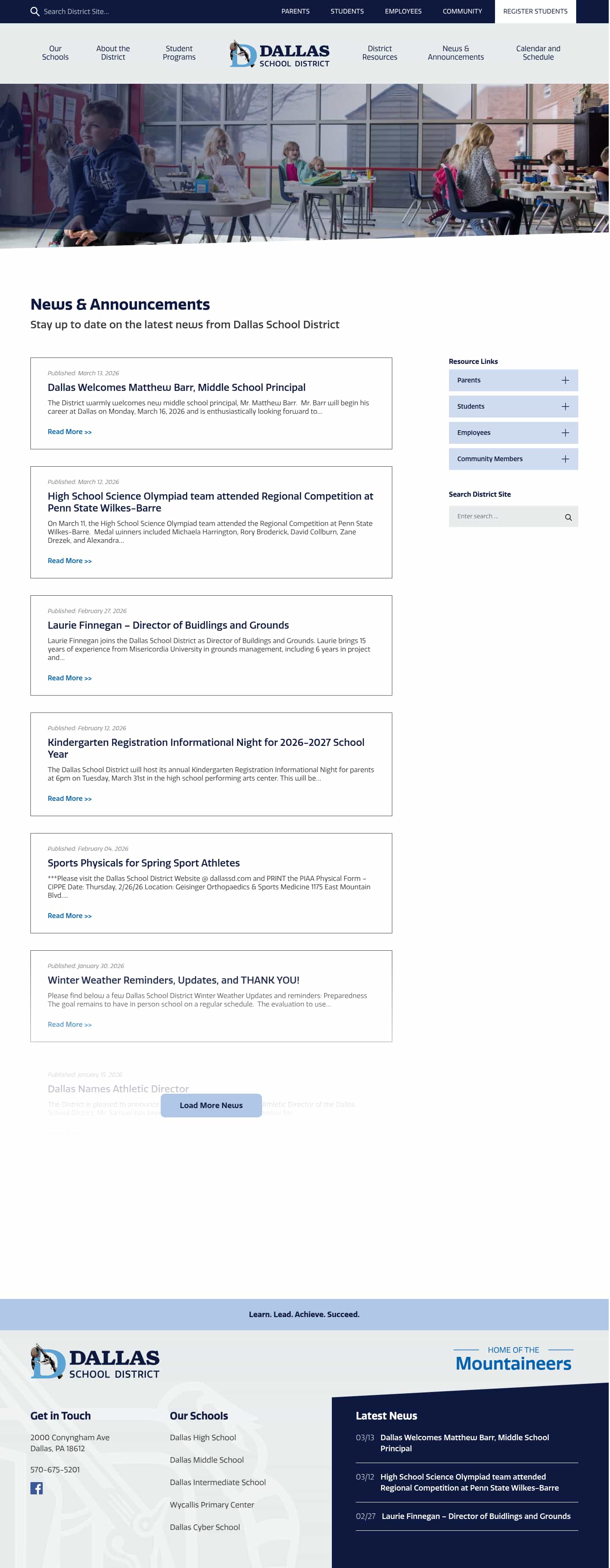 Latest website image capture