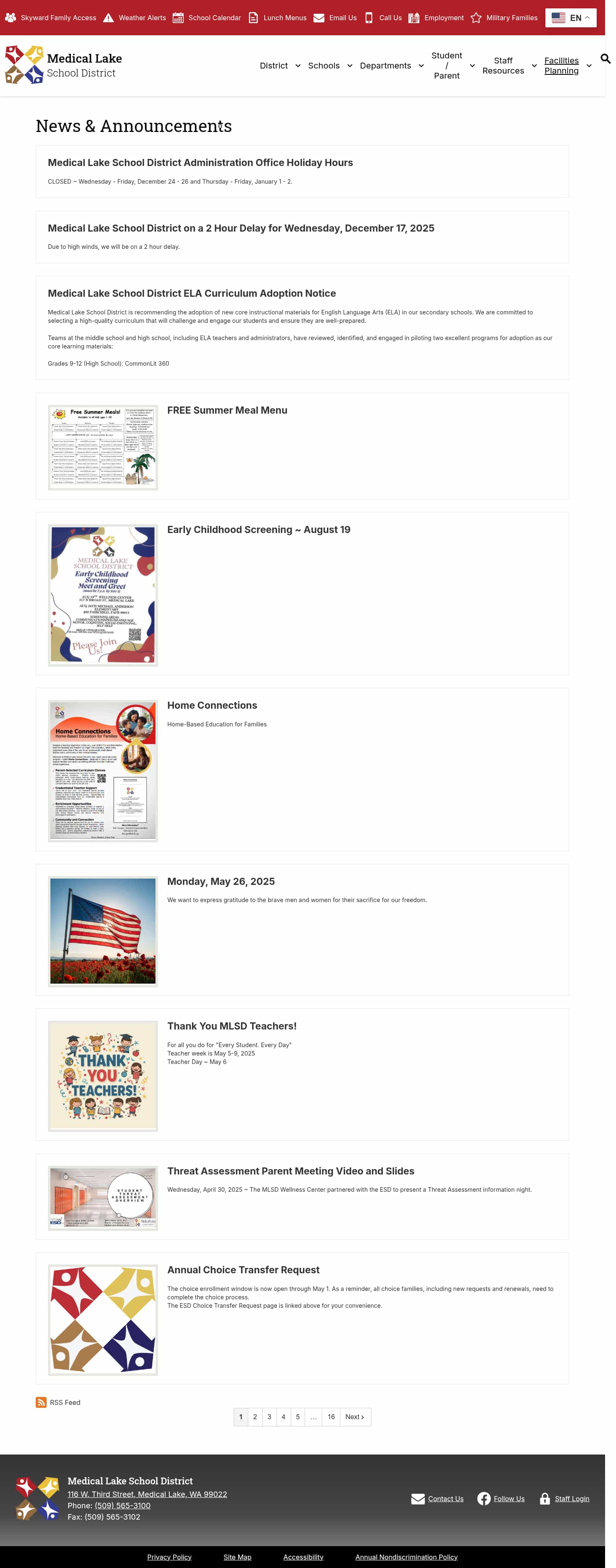 Latest website image capture