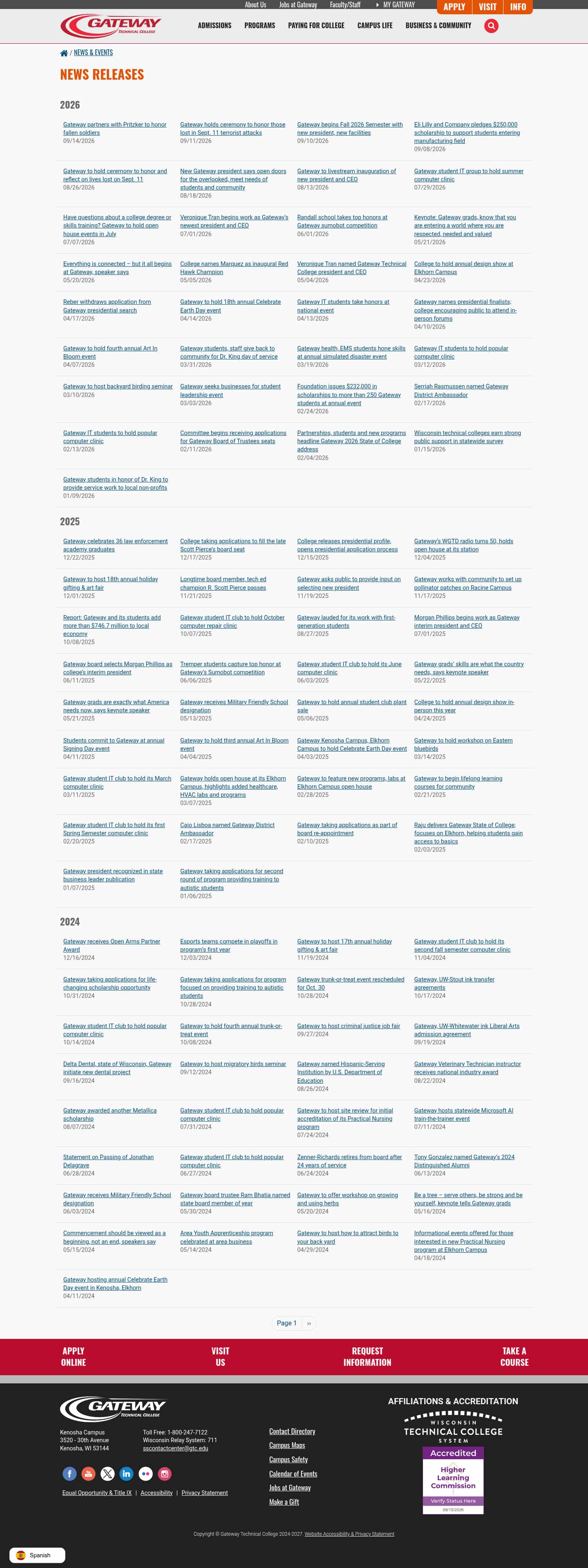 Latest website image capture