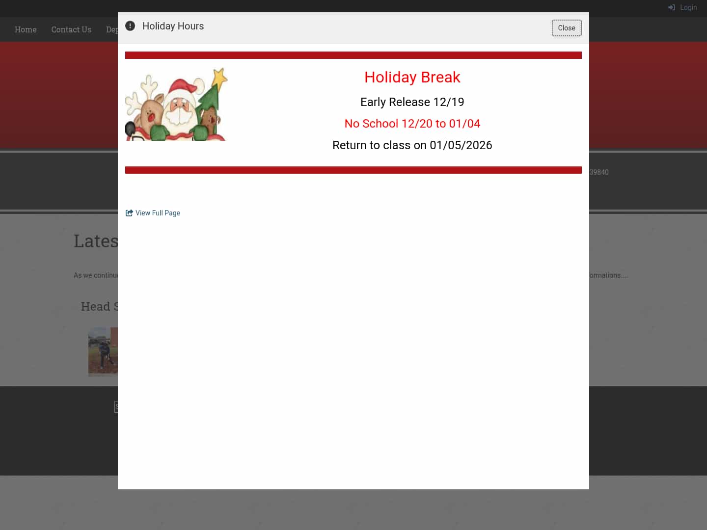 Latest website image capture