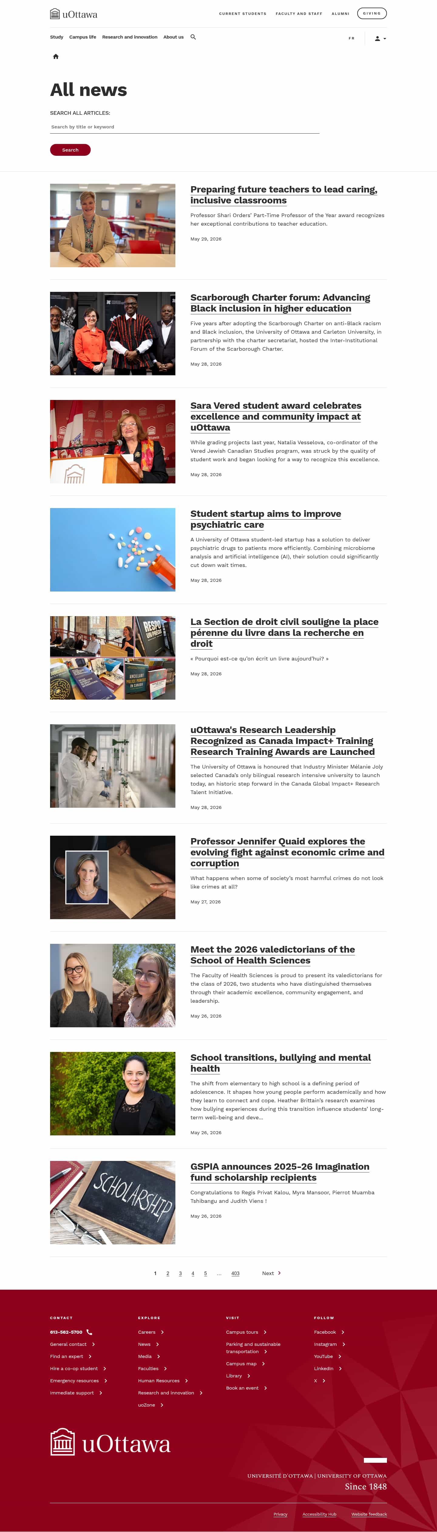 Latest website image capture