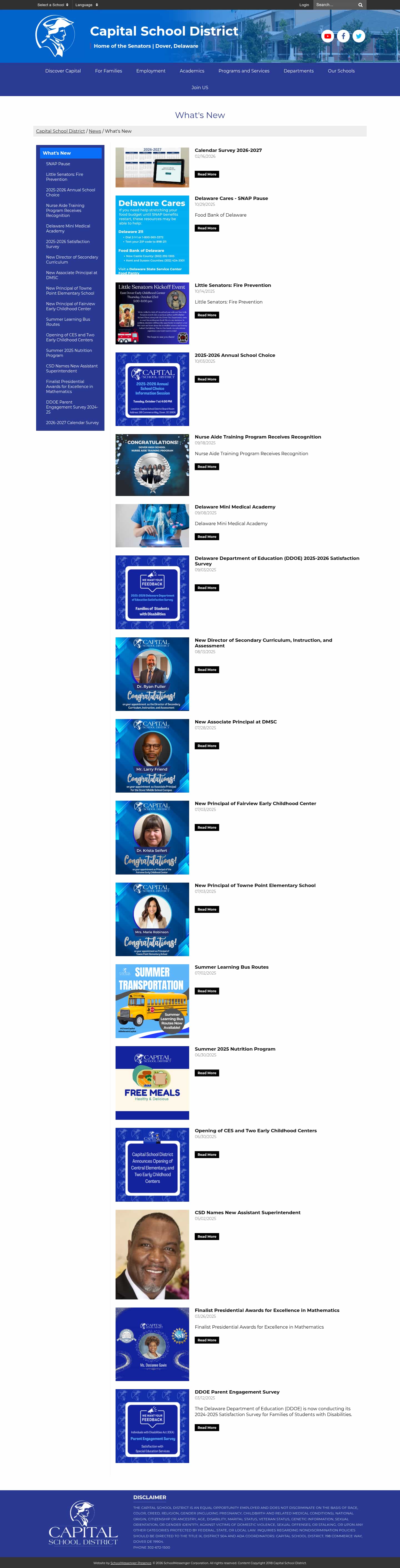 Latest website image capture