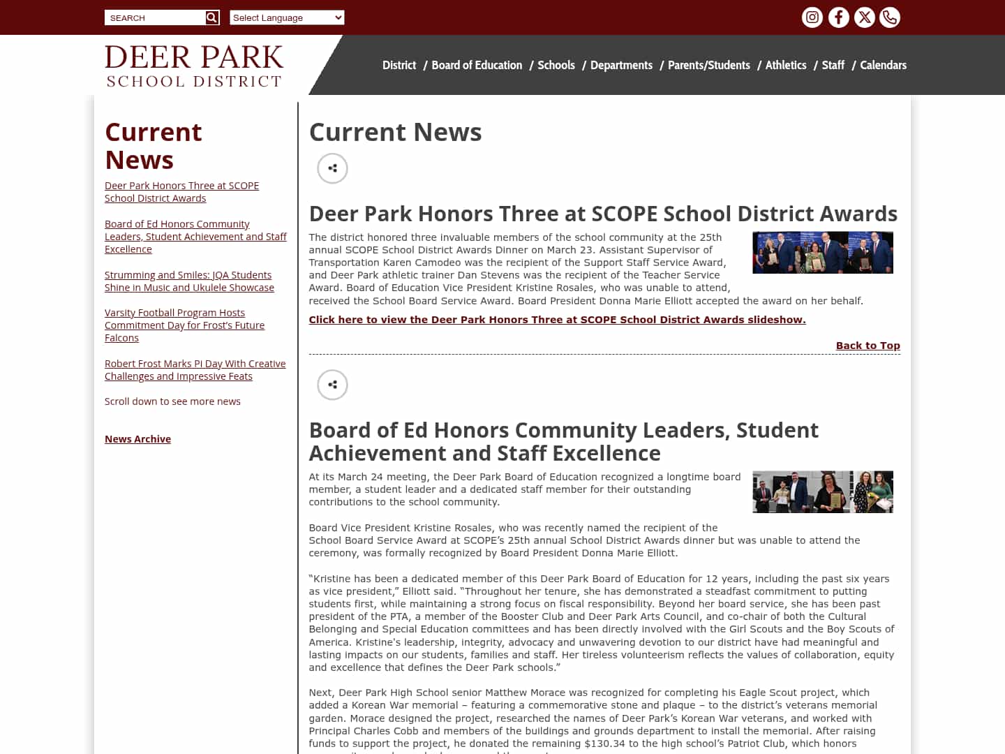 Latest website image capture