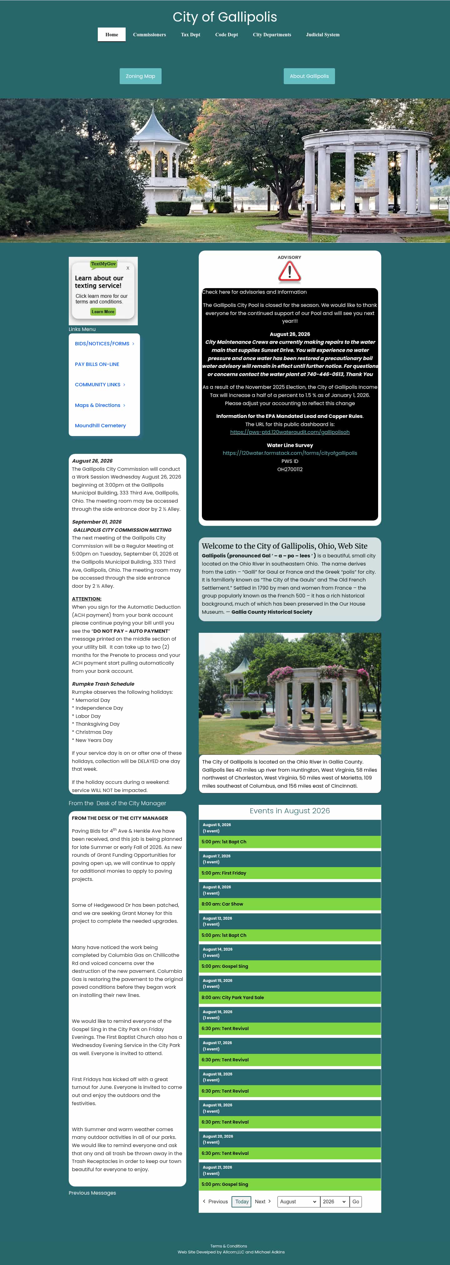 Latest website image capture