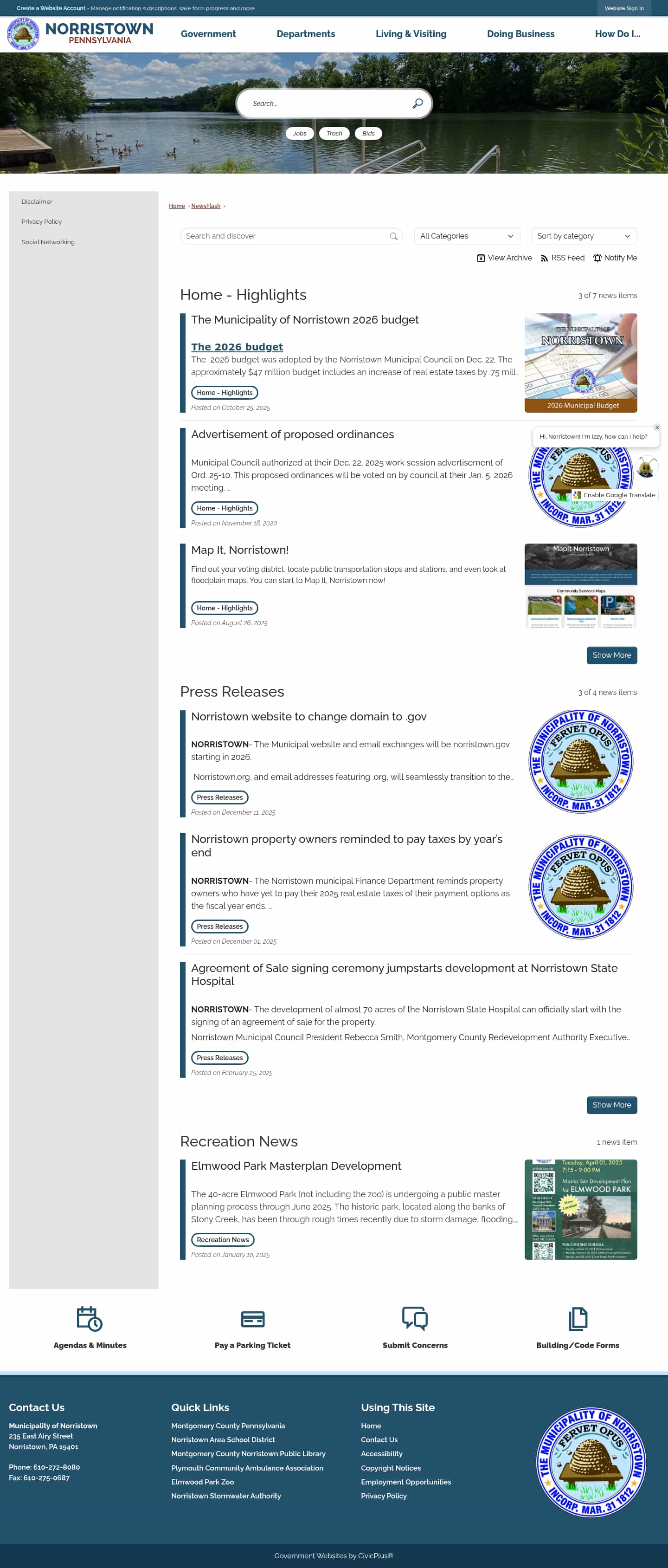 Latest website image capture