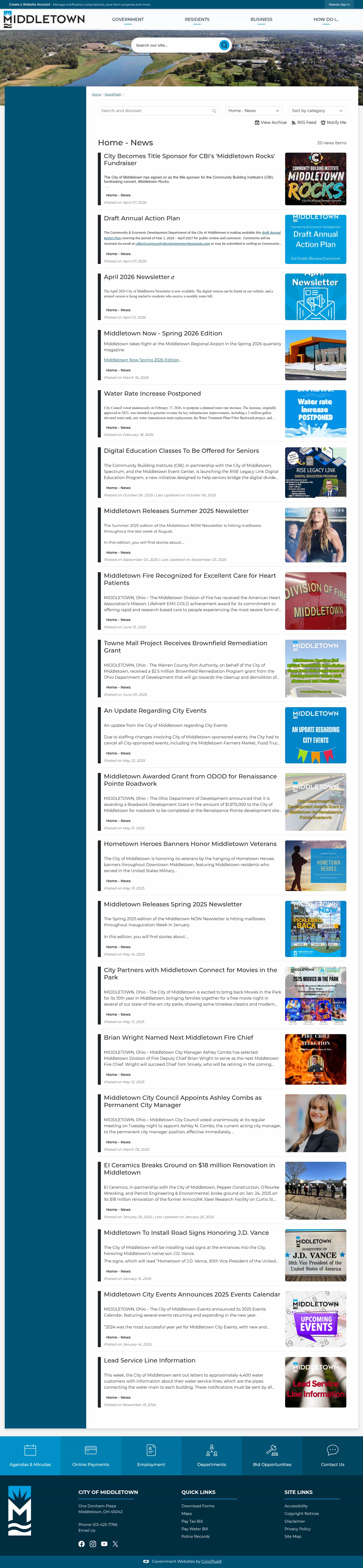 Latest website image capture