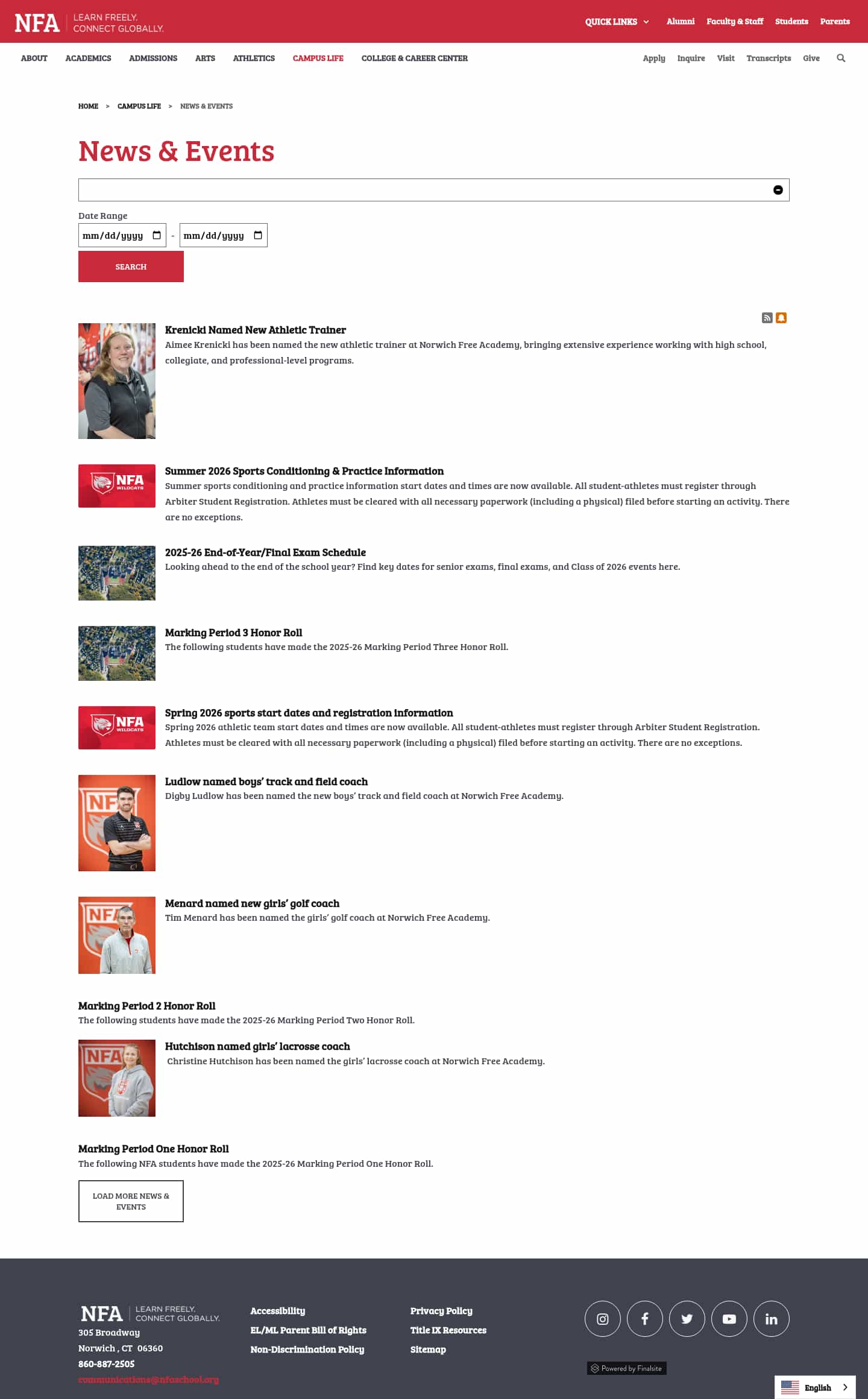 Latest website image capture