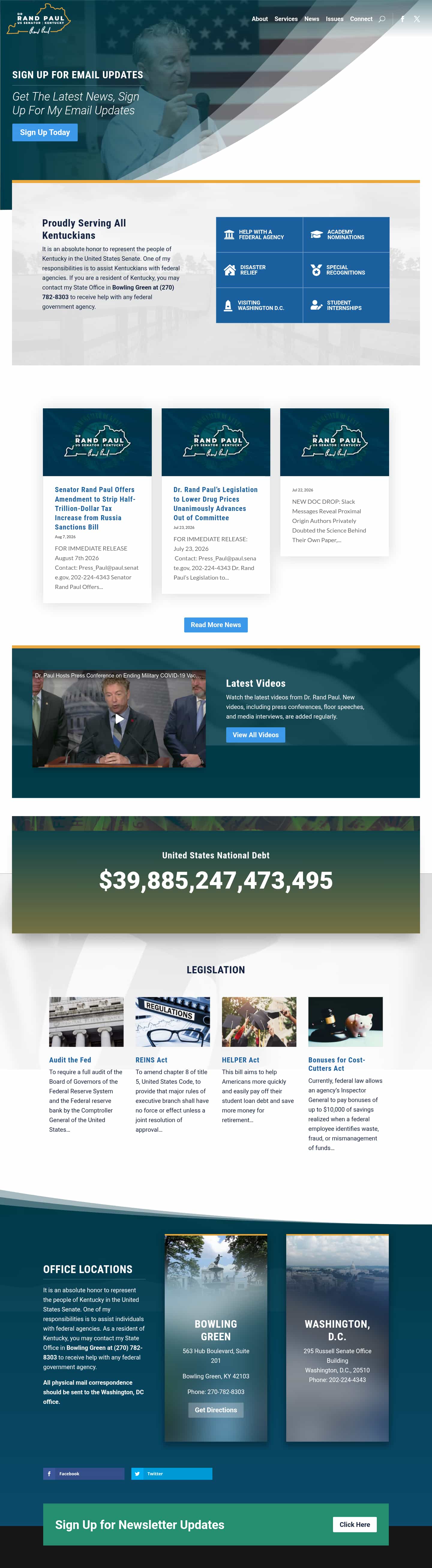 Latest website image capture