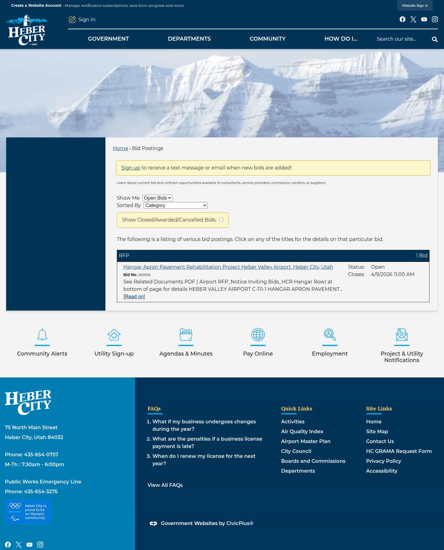 Latest website image capture